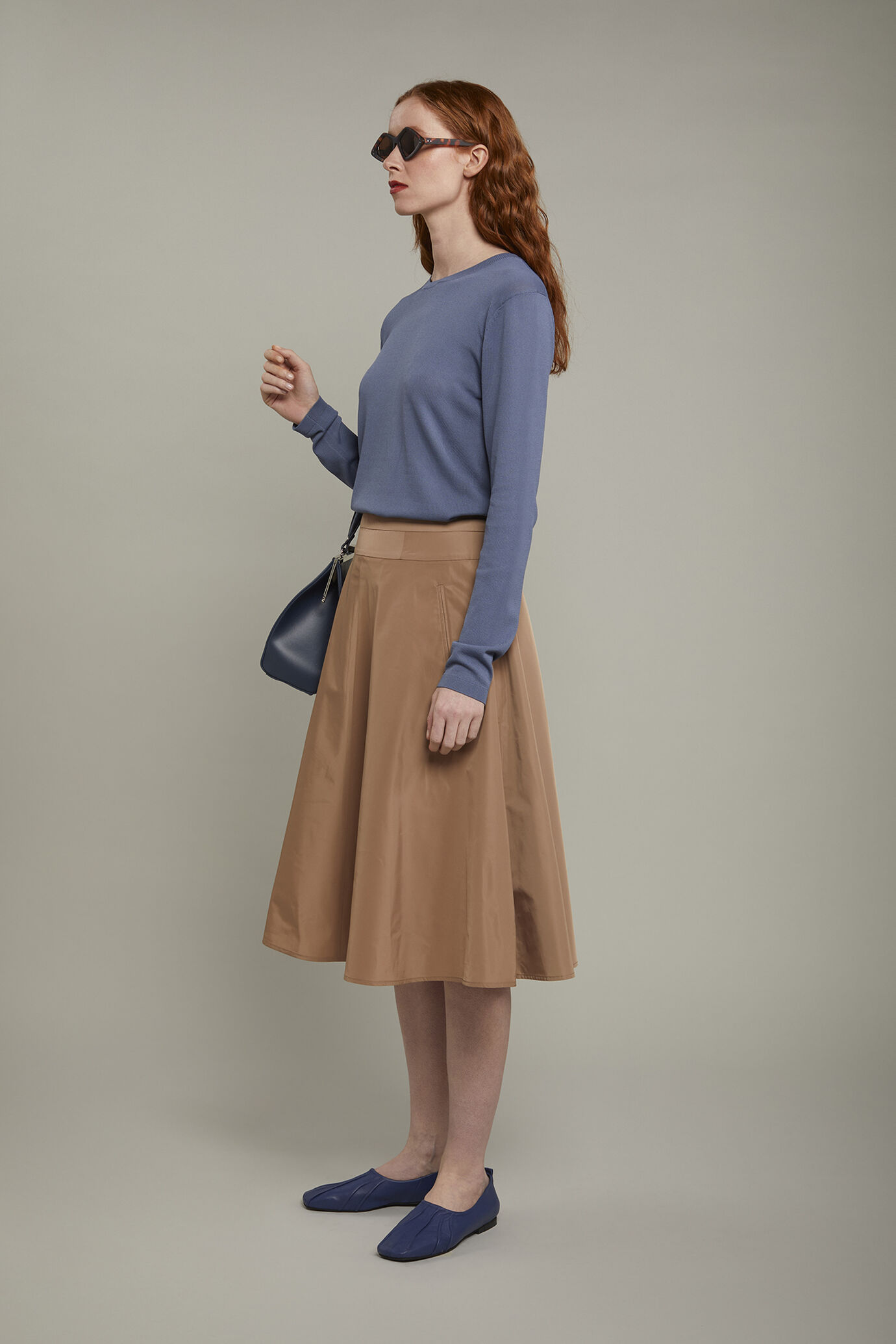 Women’s technical taffeta skirt regular fit image number 1