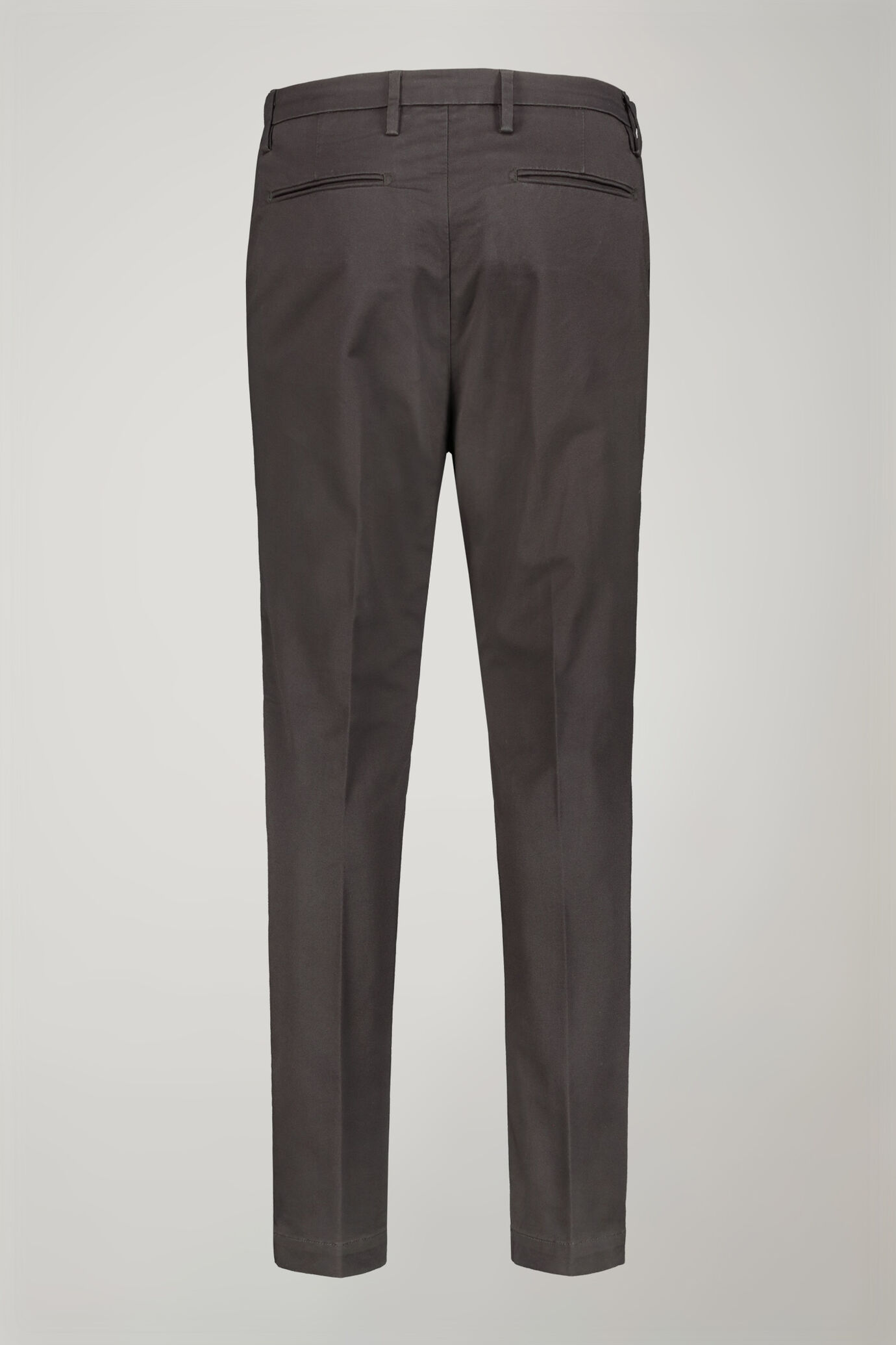Pantalon chino classique pour homme en tissu sergé stretch coupe parfaite image number 5
