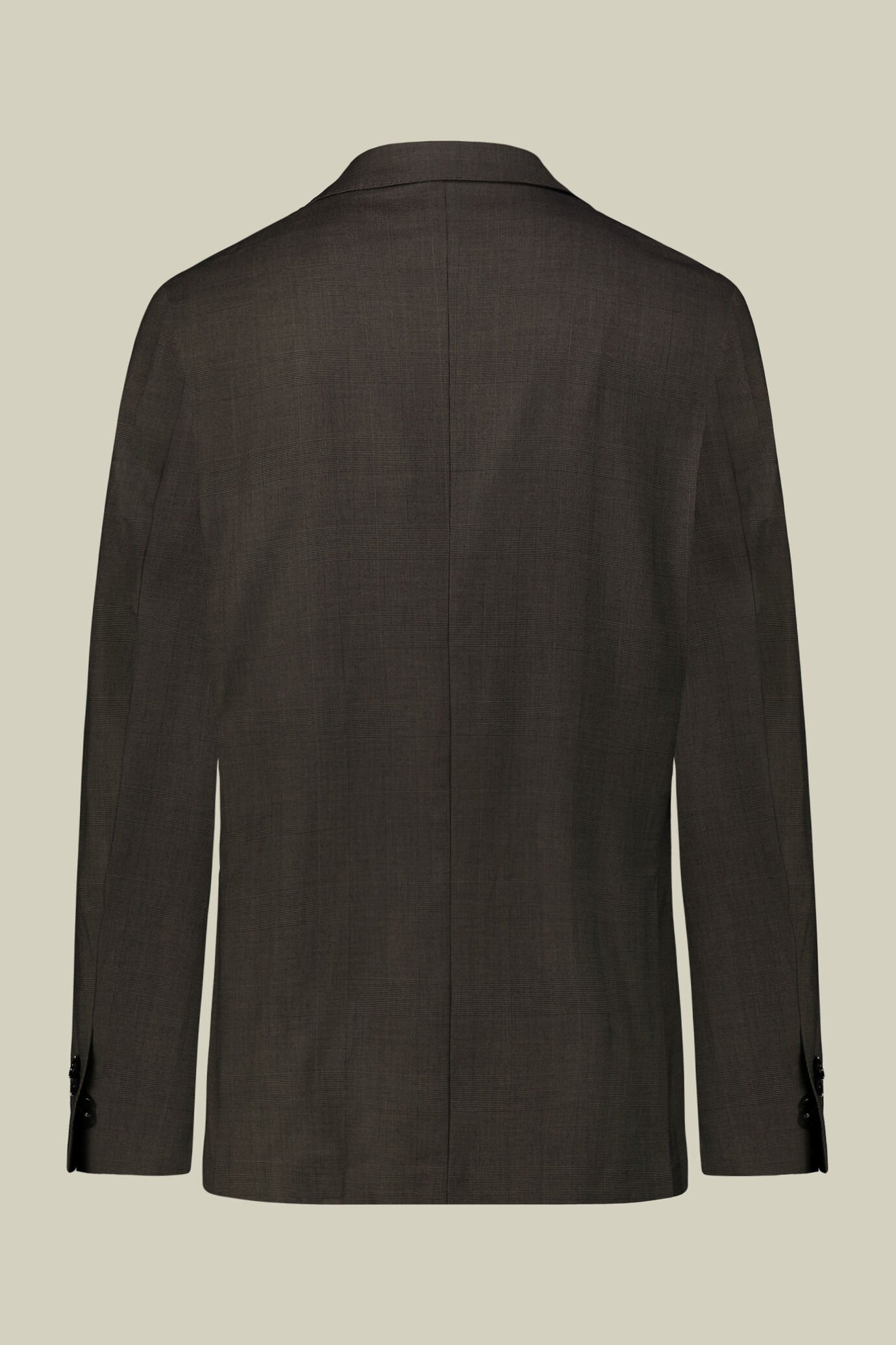 Abito uomo monopetto con pantalone ad una pinces tessuto dal disegno principe di galles image number 5