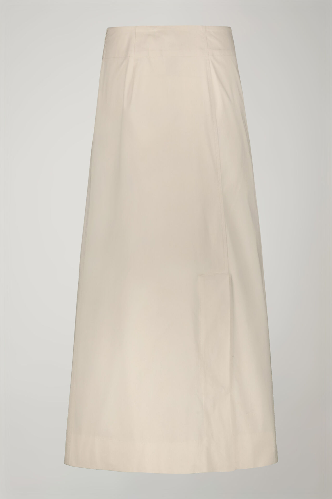 Women’s midi skirt 100% cotton regular fit image number 5