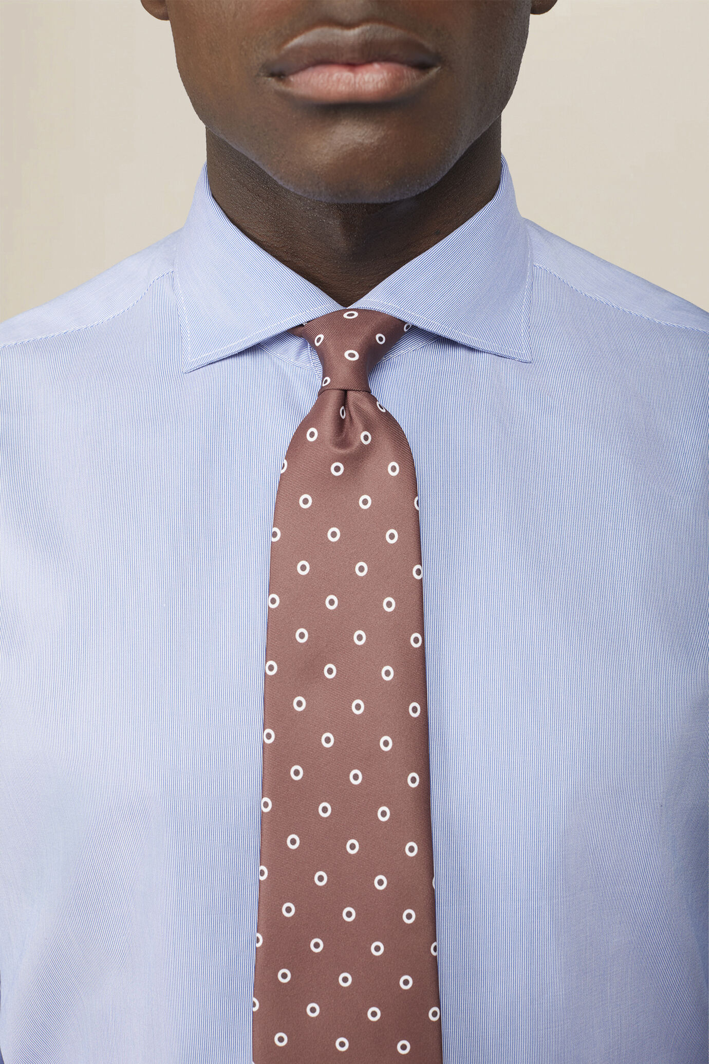 Cravate pour homme &agrave; pois image number 0