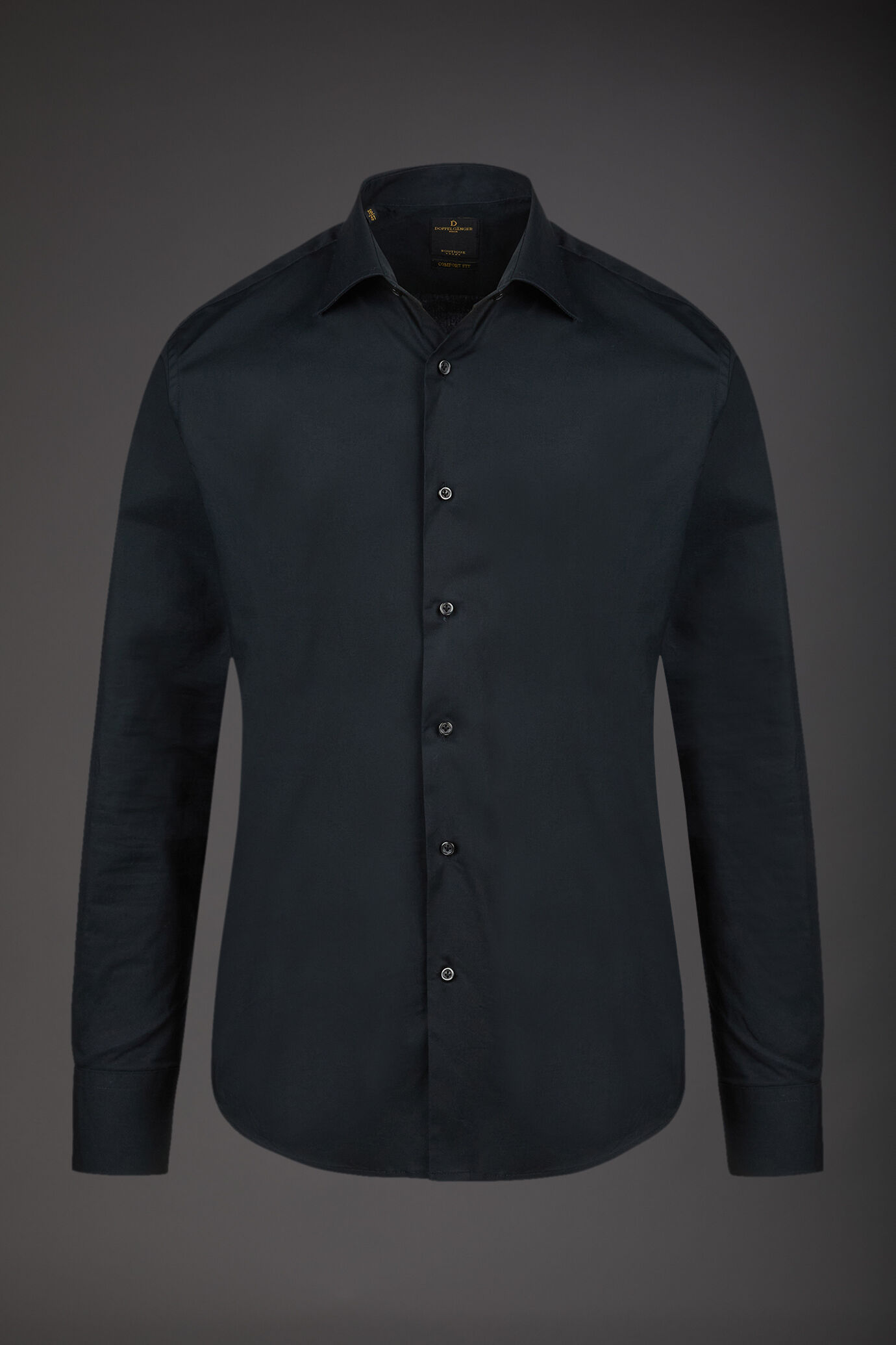 Camicia classica uomo 100% cotone image number 1