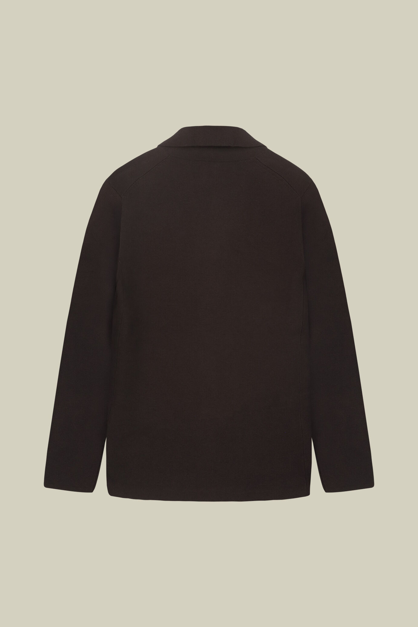Einreihige Herren-Strickjacke im Mail&auml;nder Naht-Muster aus 100% Baumwolle Regular Fit image number 5