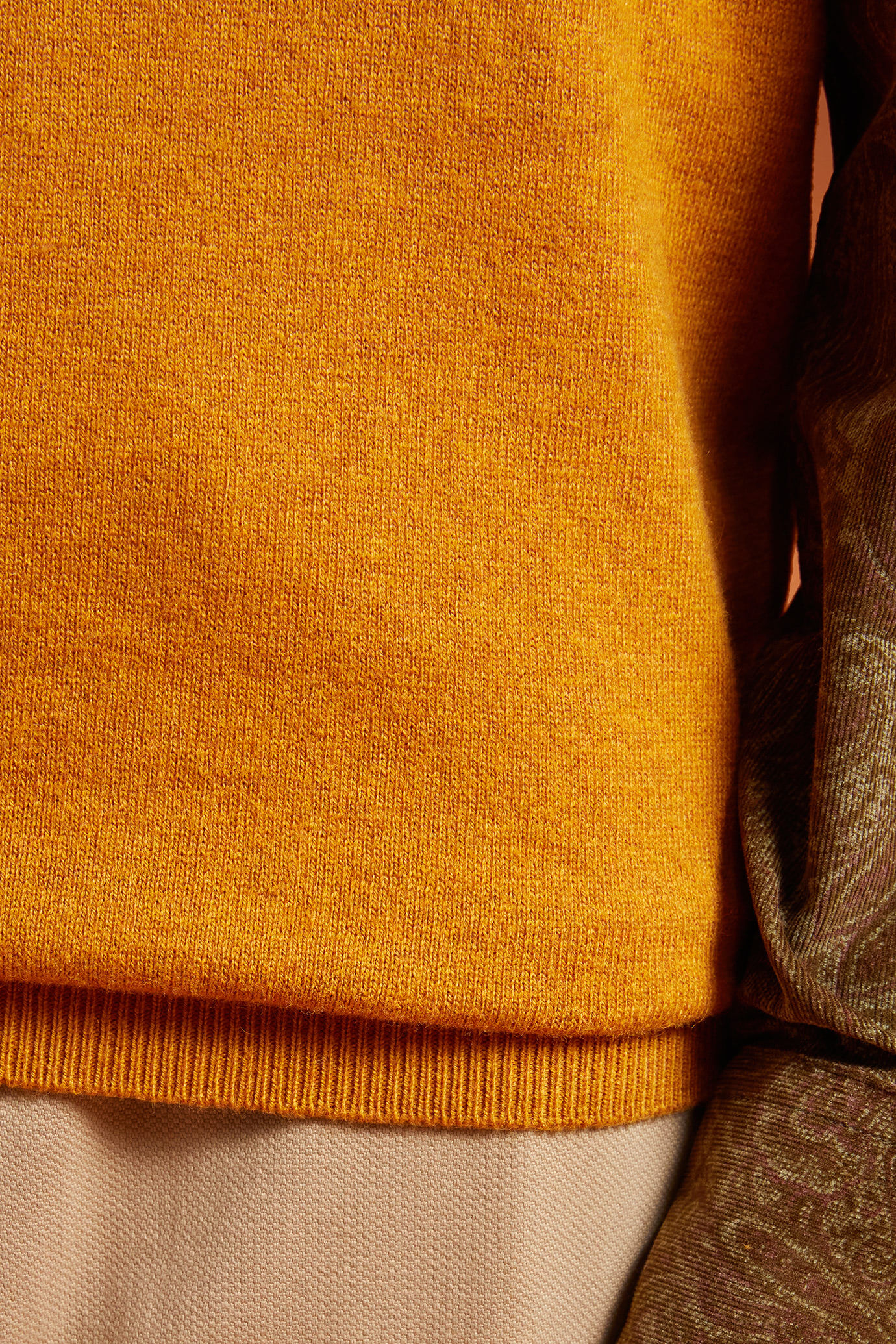 Gilet uomo girocollo lana e cotone regular fit image number 2