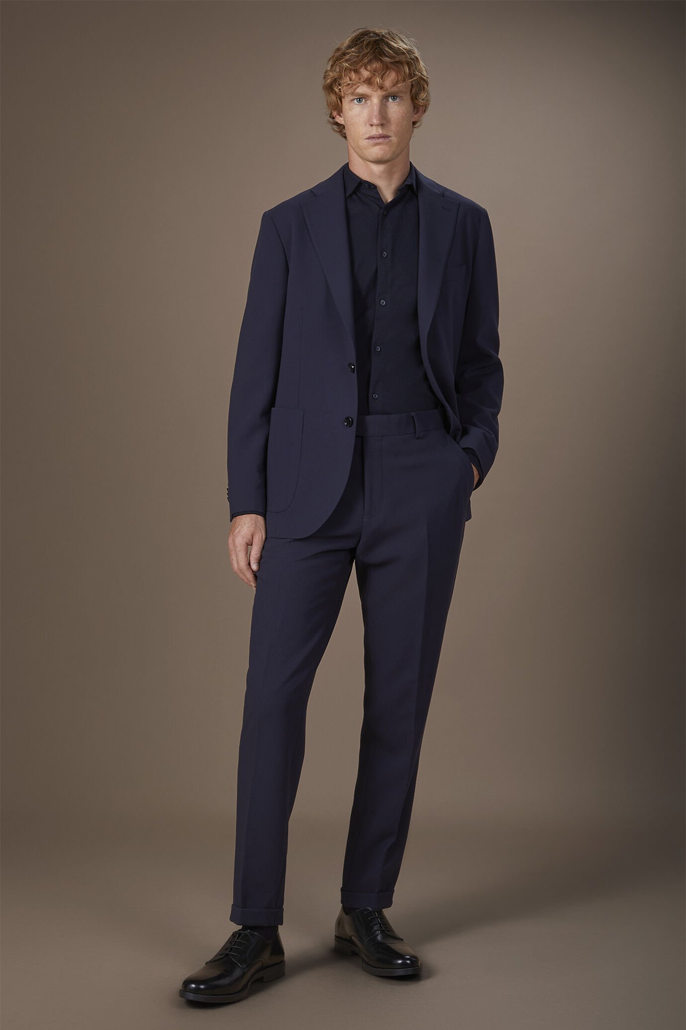 Pantaloni uomo in jersey regular fit