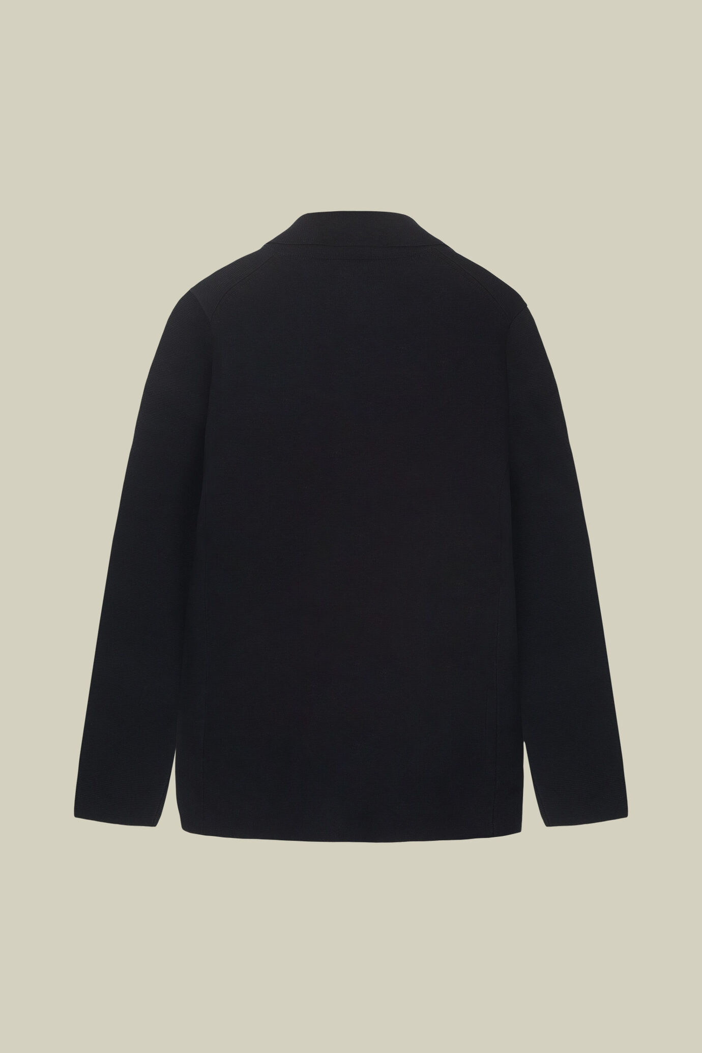 Einreihige Herren-Strickjacke im Mail&auml;nder Naht-Muster aus 100% Baumwolle Regular Fit image number 5