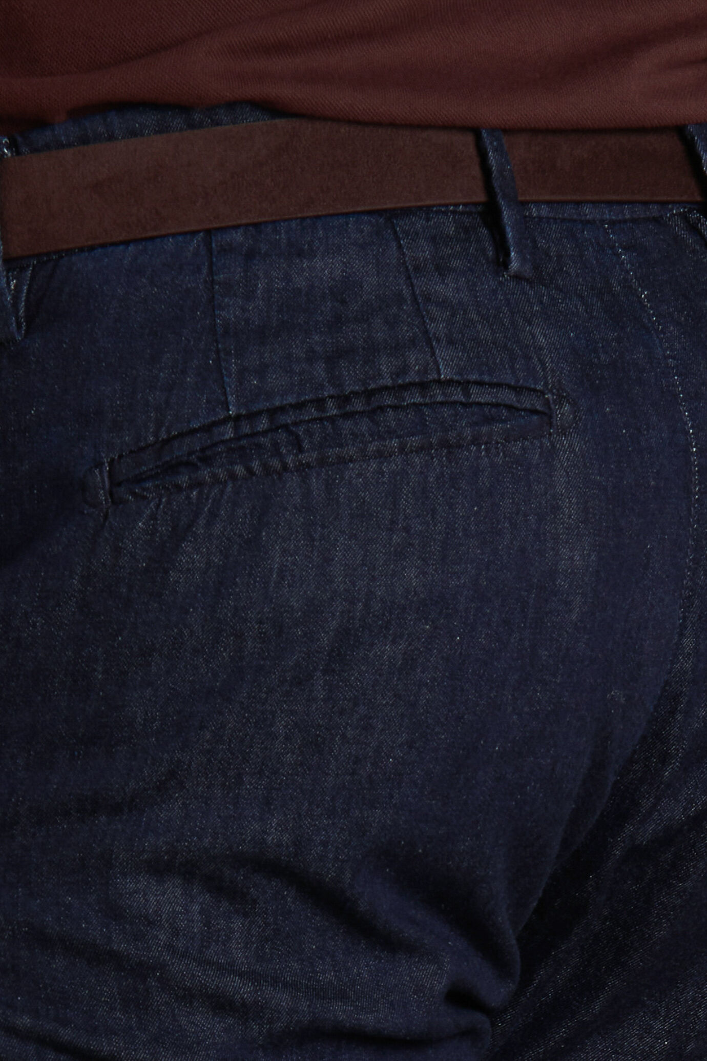 Denim chino trousers image number 3