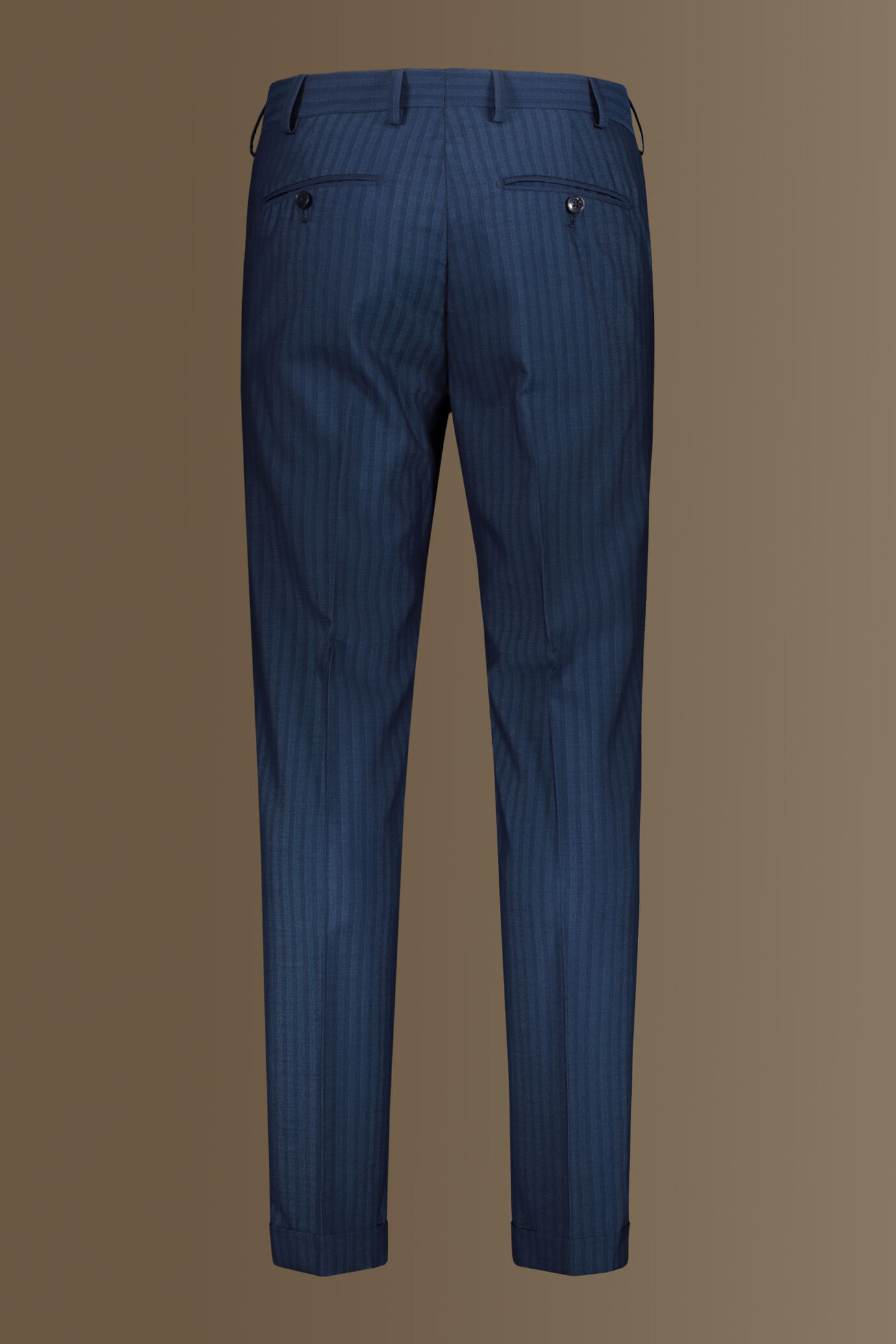 Single breasted suit trousers with turn up image number 8