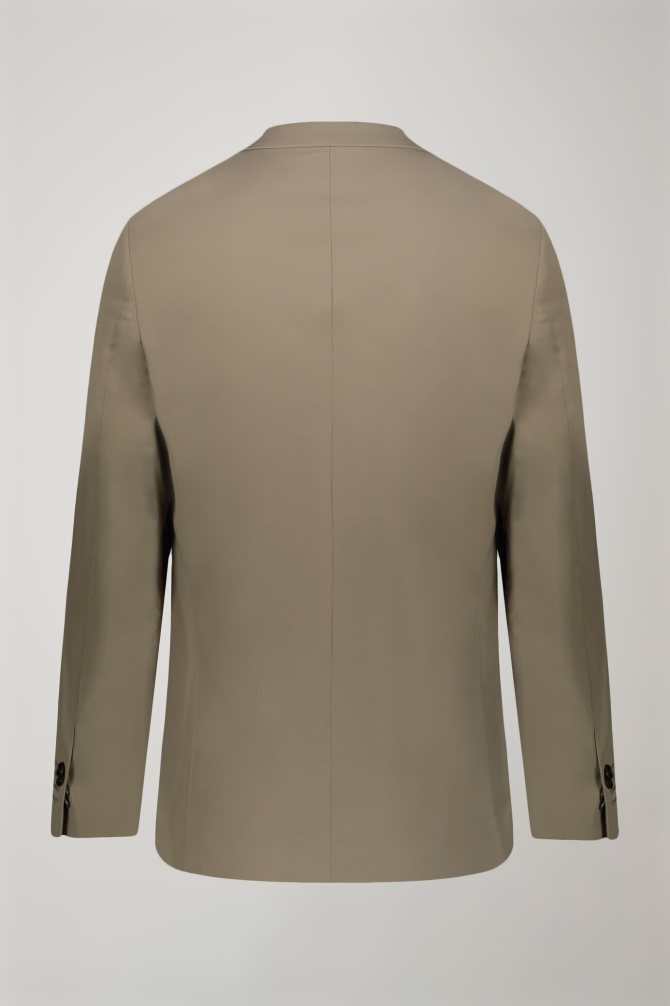 Men's single-breasted suit in regular fit technical fabric image number 5