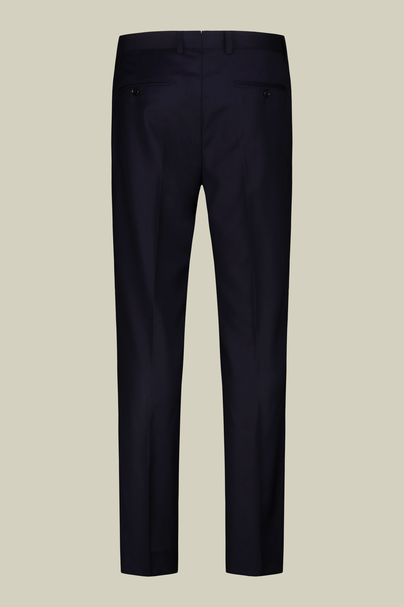 Einreihiger Herrenanzug mit klassischer Bügelfaltenhose aus 100% Wolle mit einem Hauch von Knüpfung image number 7