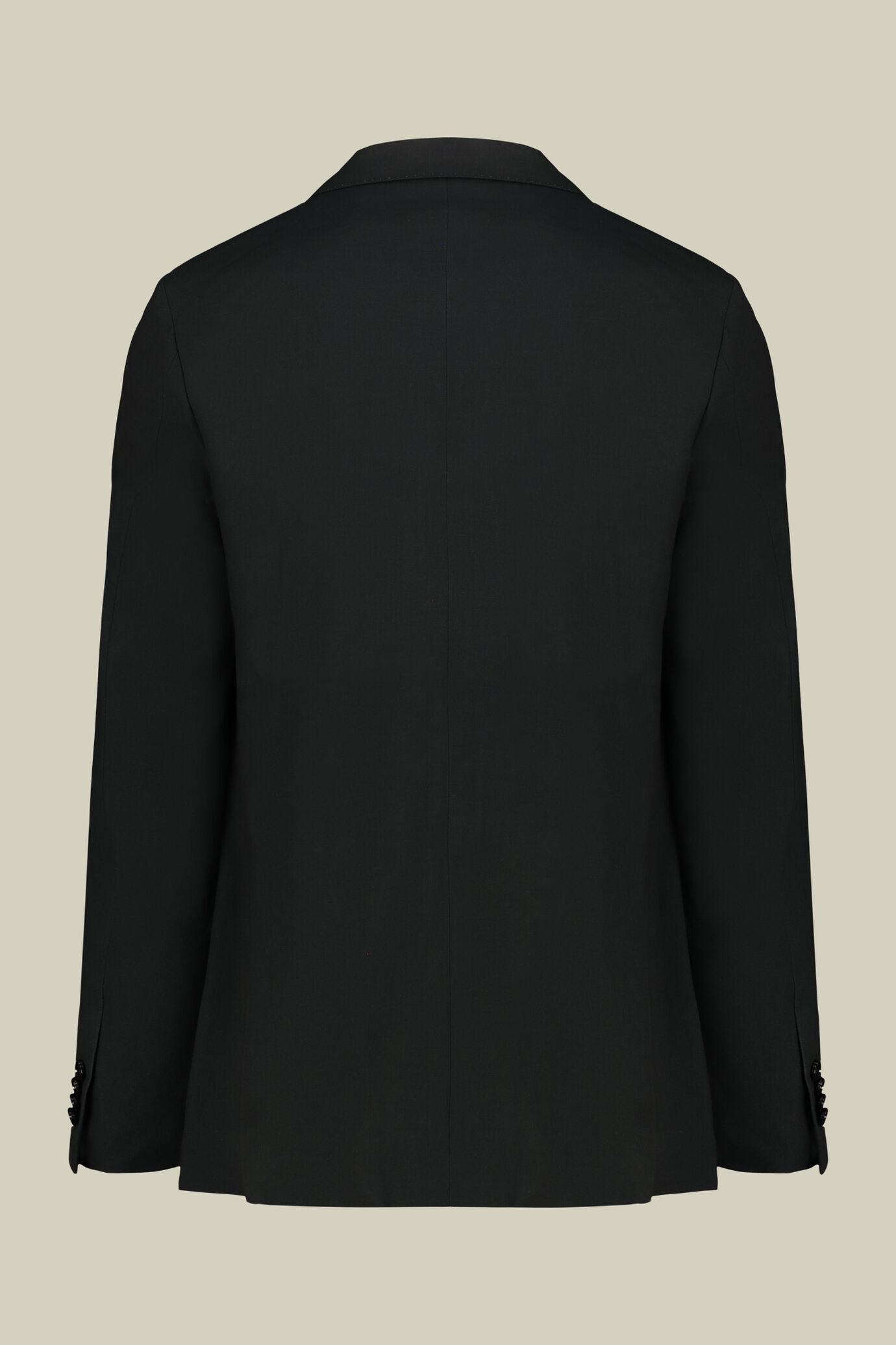 Men's regular fit single-breasted suit in plain fabric image number 5