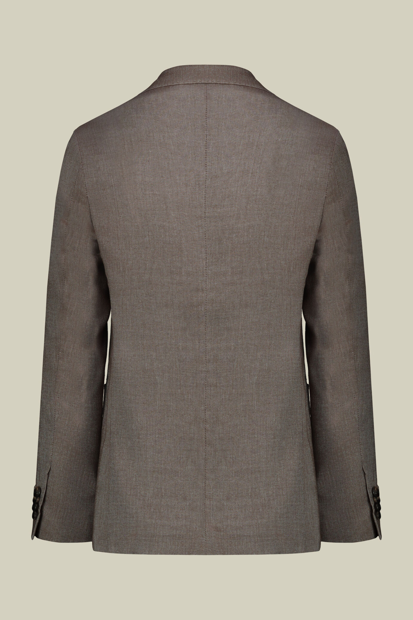 Men's single-breasted suit in linen blend, regular fit image number 1