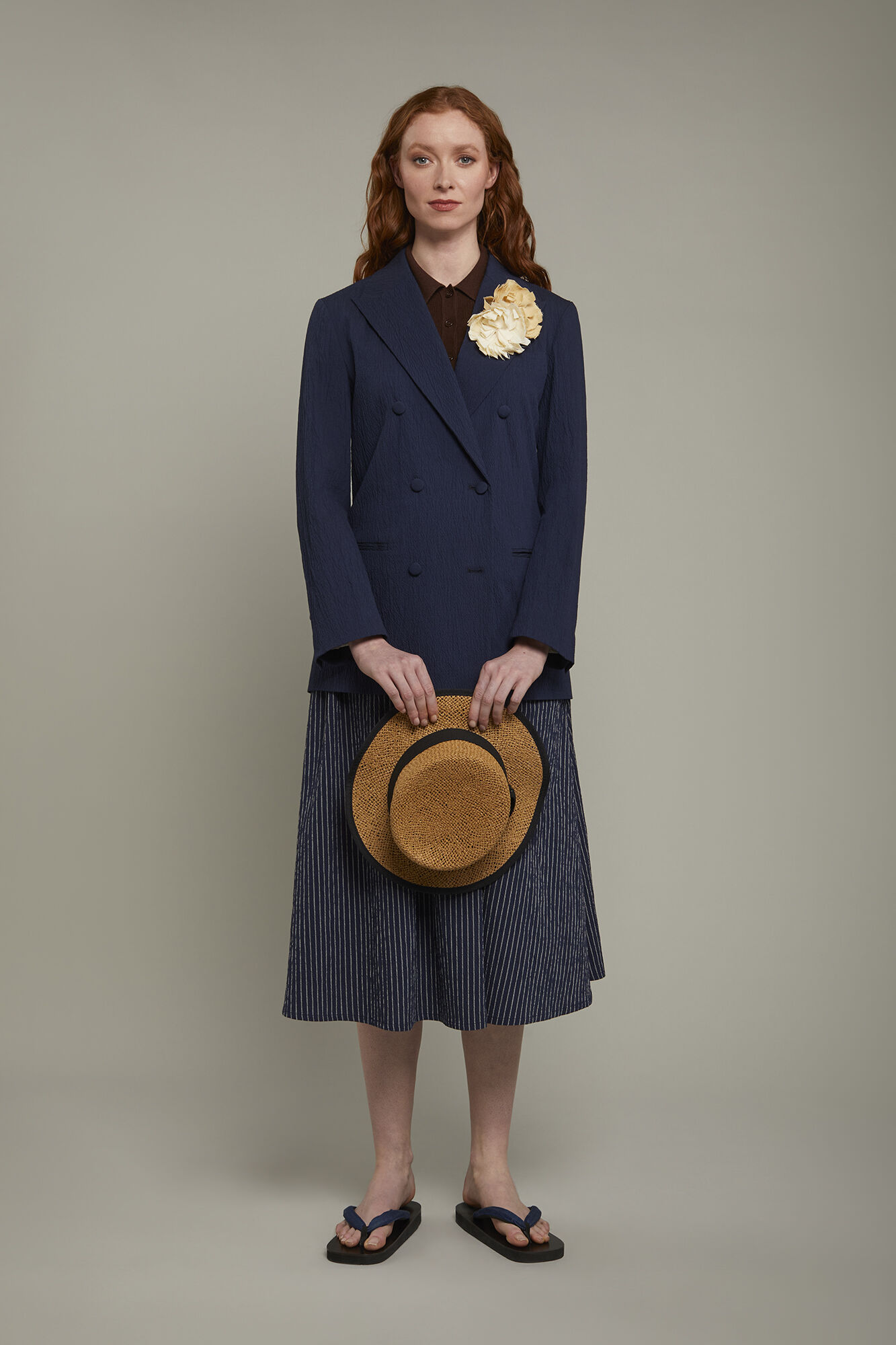 Giacca donna doppiopetto regular fit