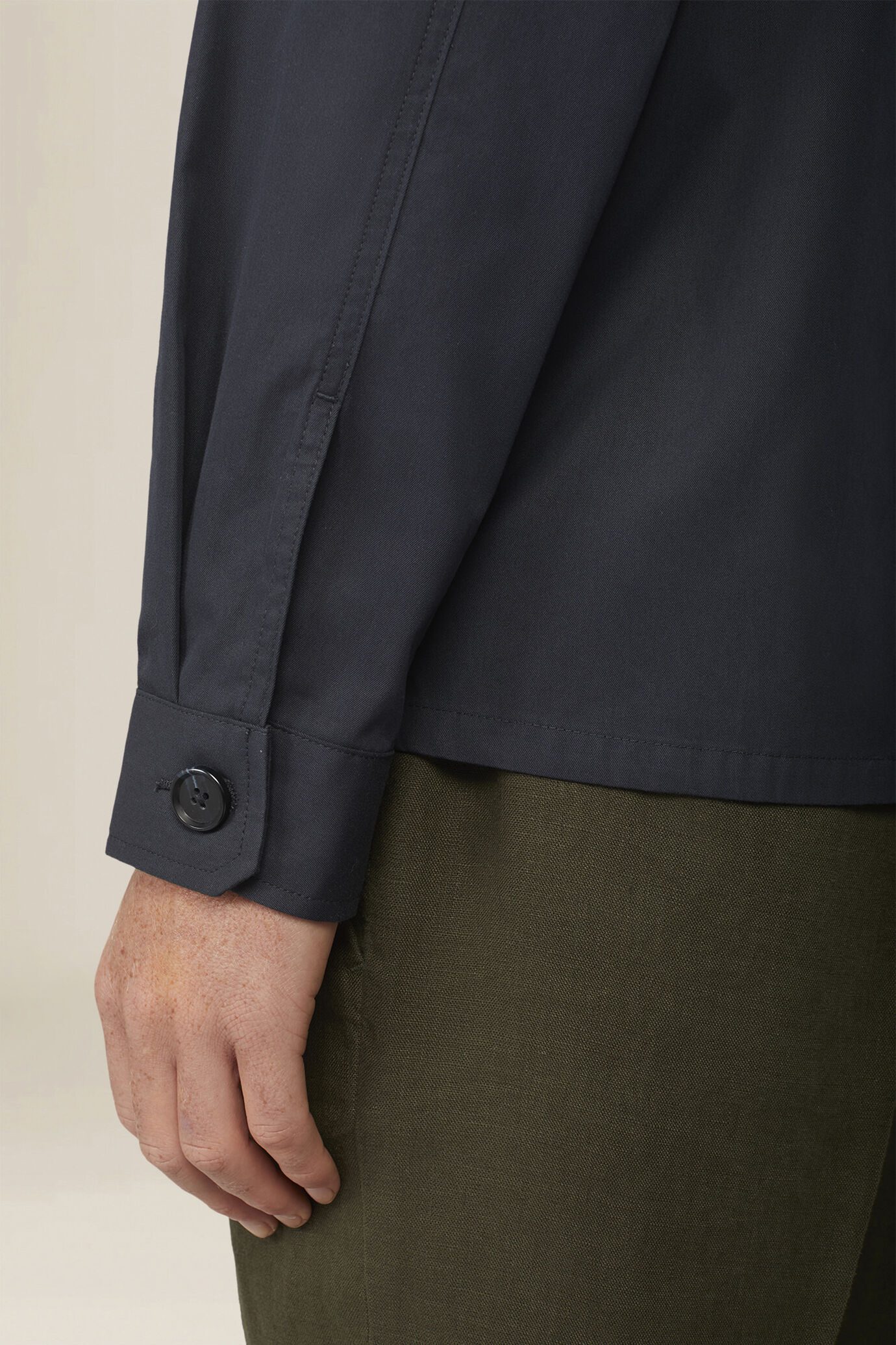 Giacca camicia uomo sfoderata regular fit image number 3