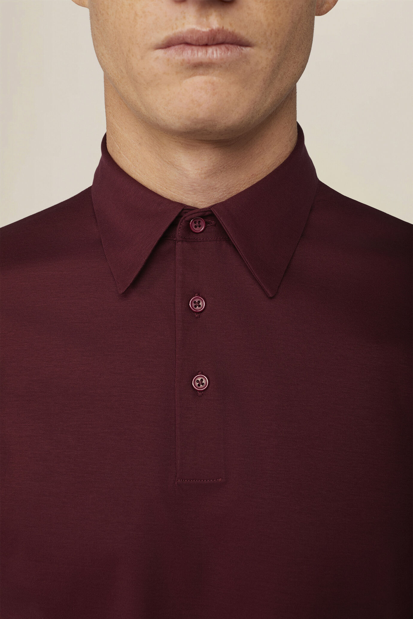 Polo pour homme en 100 % coton, coupe classique image number 2