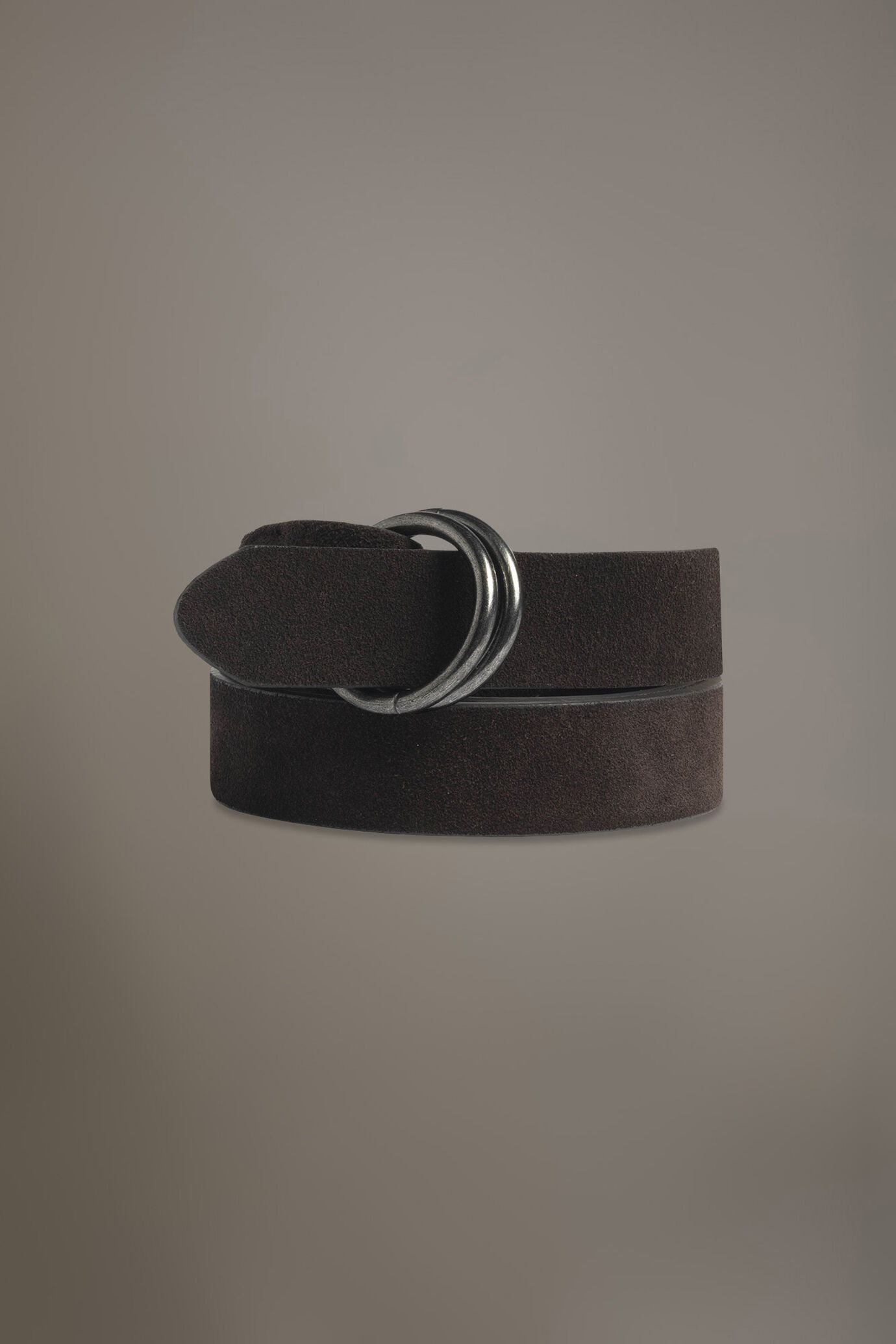 Belt 100% suede leather image number 0