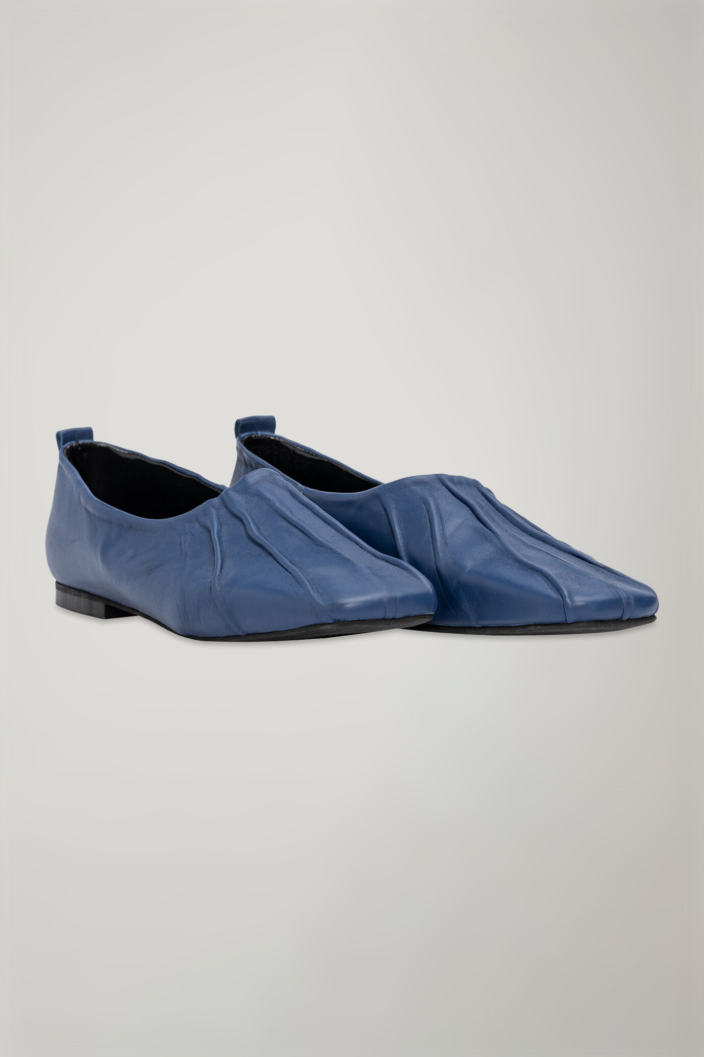 100% soft leather pointe ballerina shoes image number 1