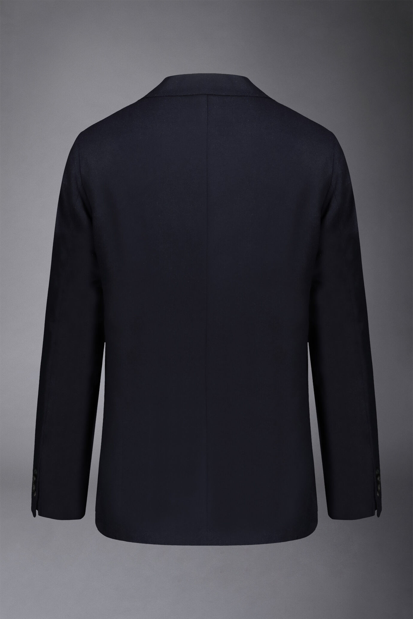 Giacca uomo monopetto misto lana regular fit image number 6