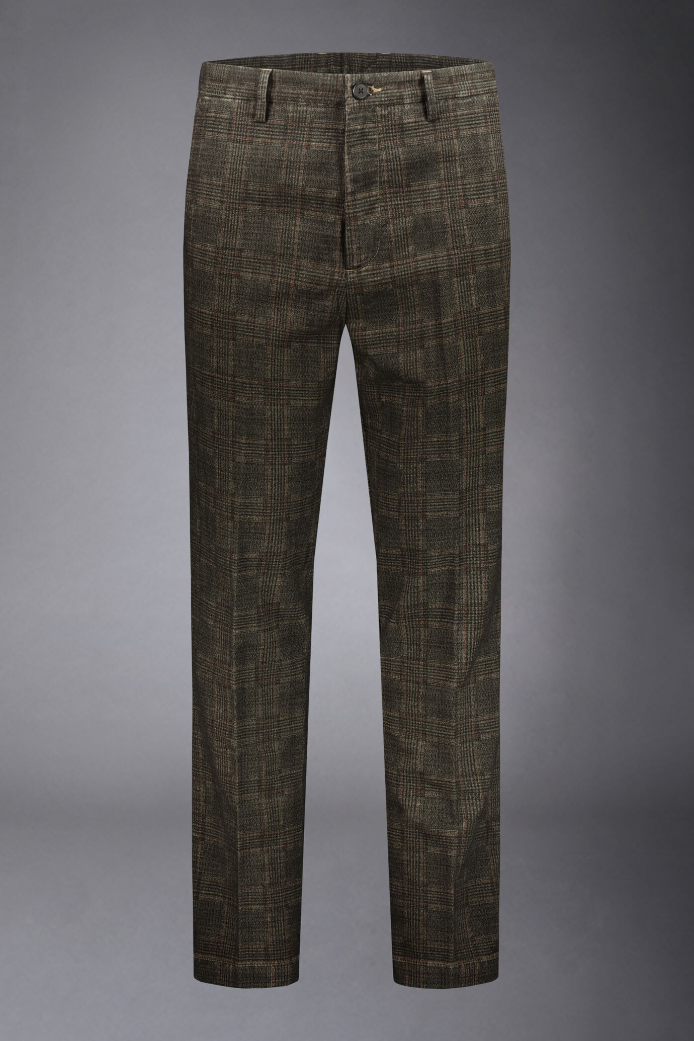Prince of Wales regular fit men's chino pants image number 4