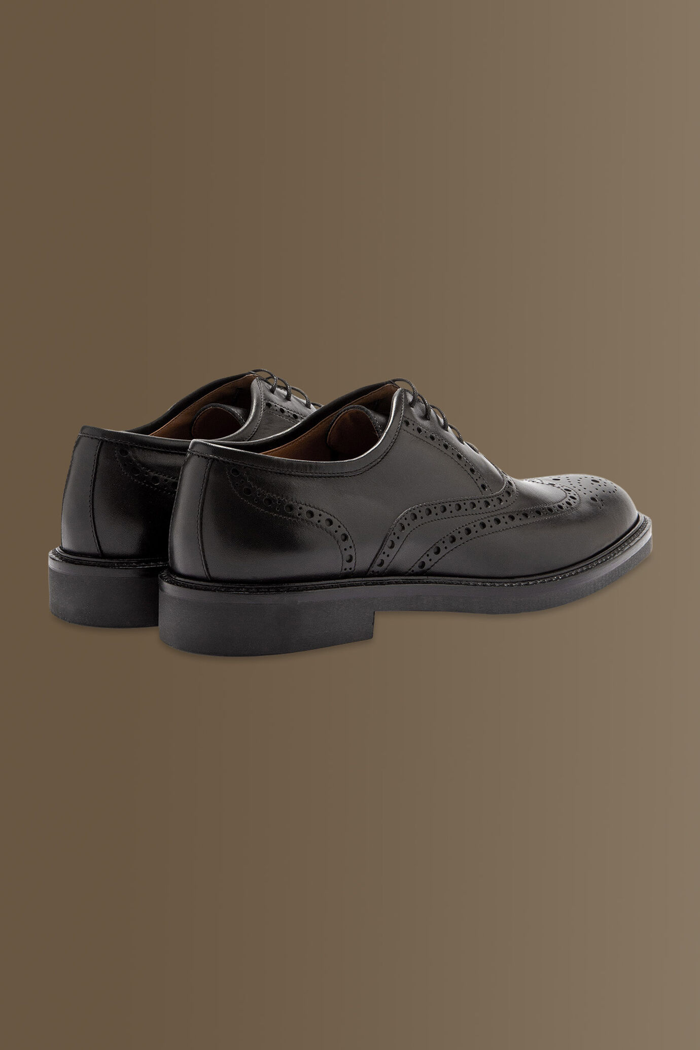 Scarpa uomo oxford Brouge 100% pelle image number 3