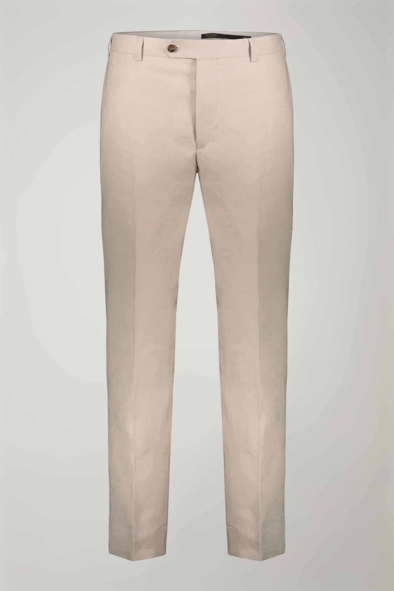 Einreihiger Anzug 100% Leinen Regular Fit einfarbig image number 2