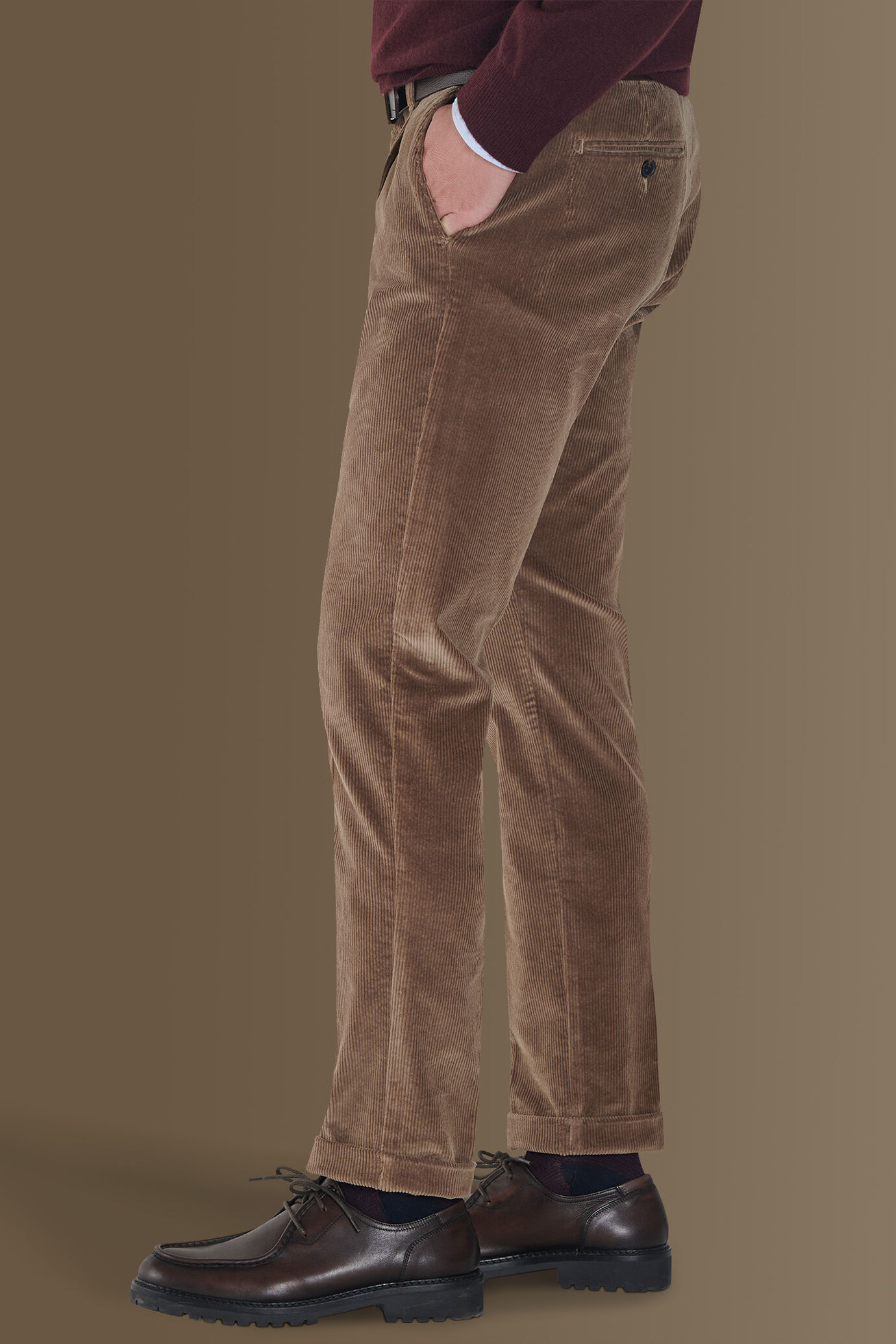 Chino trousers wales corduroy image number 2