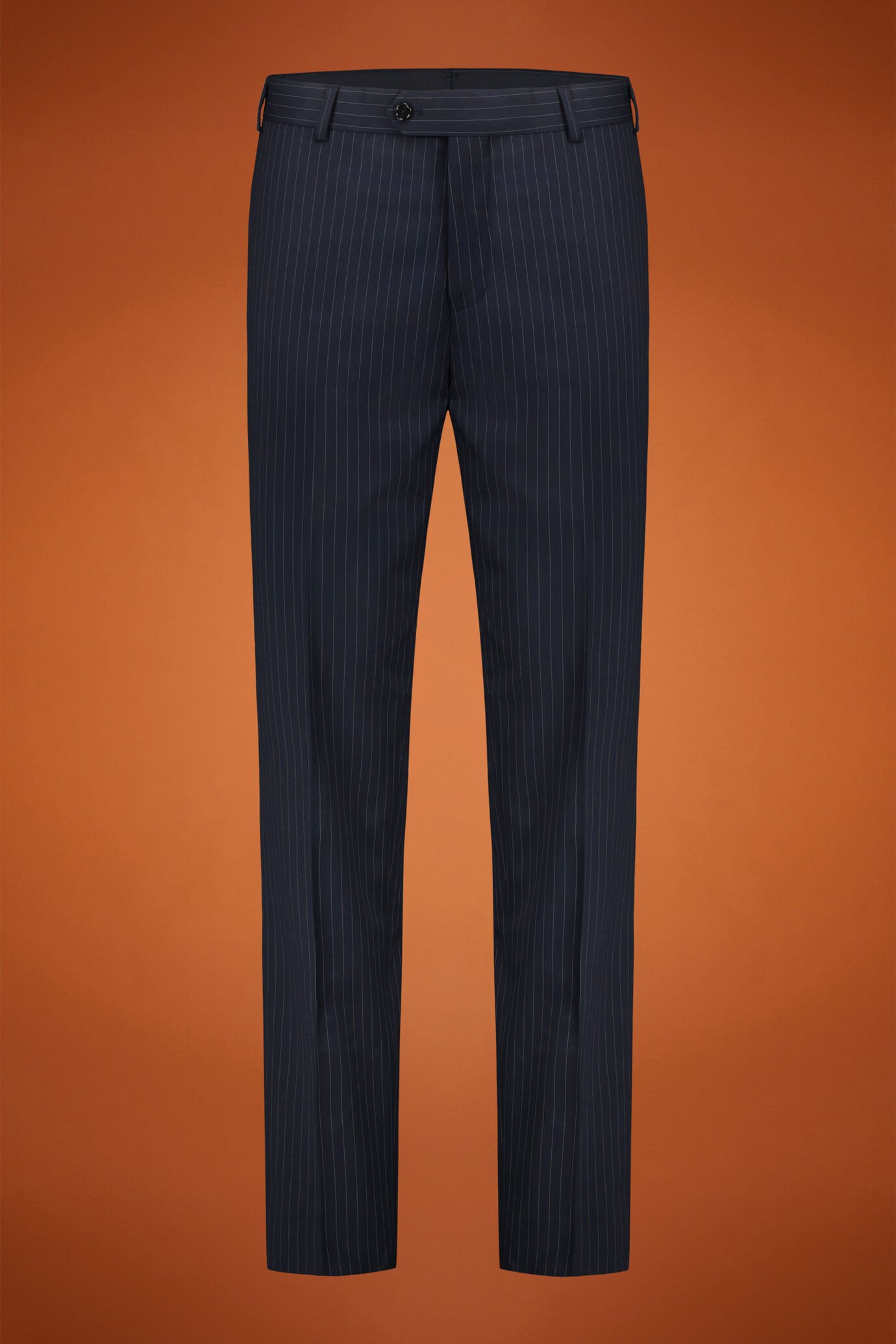 Abito uomo monopetto gessato regular fit image number 2