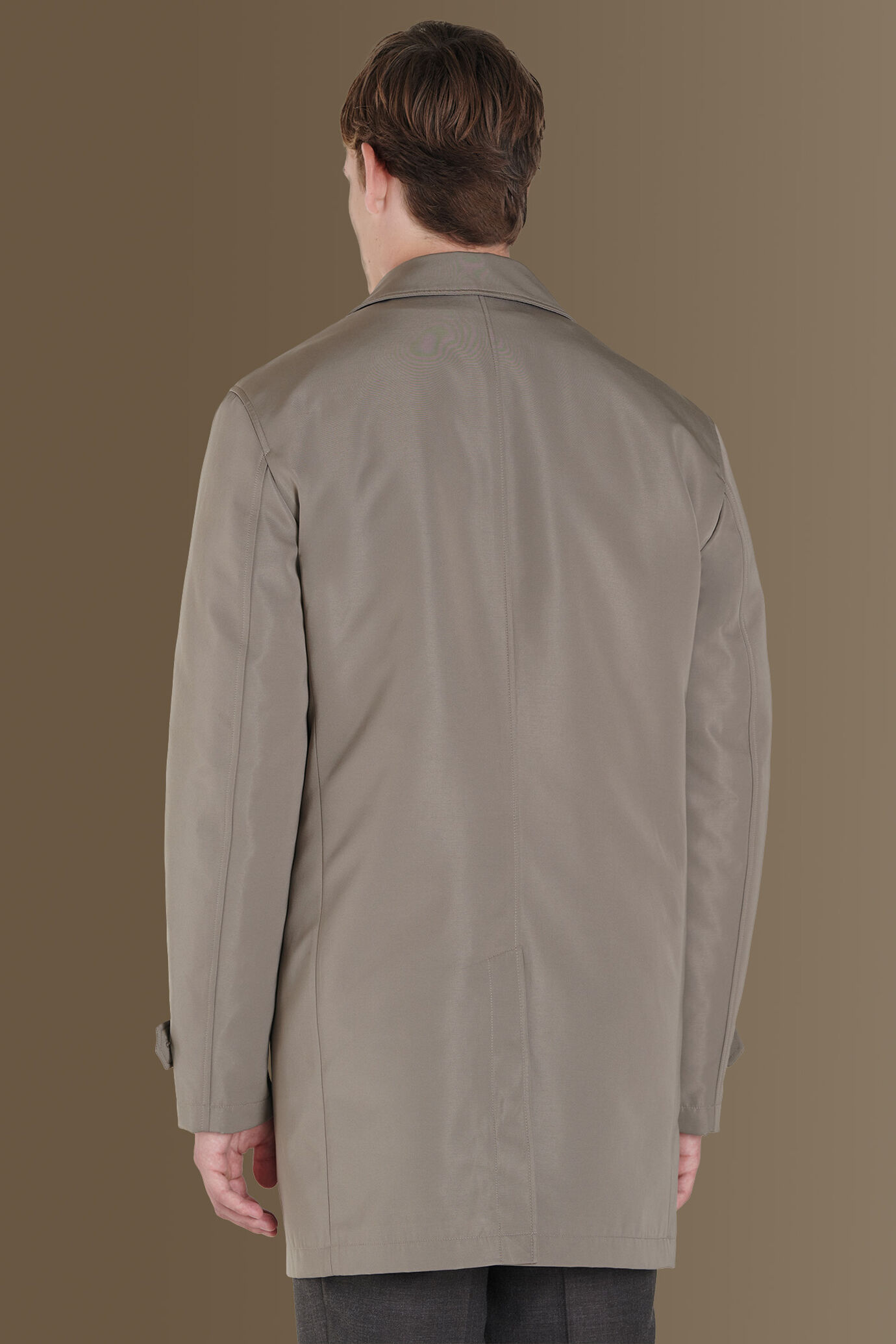 Coated padded tech raincoat image number 3