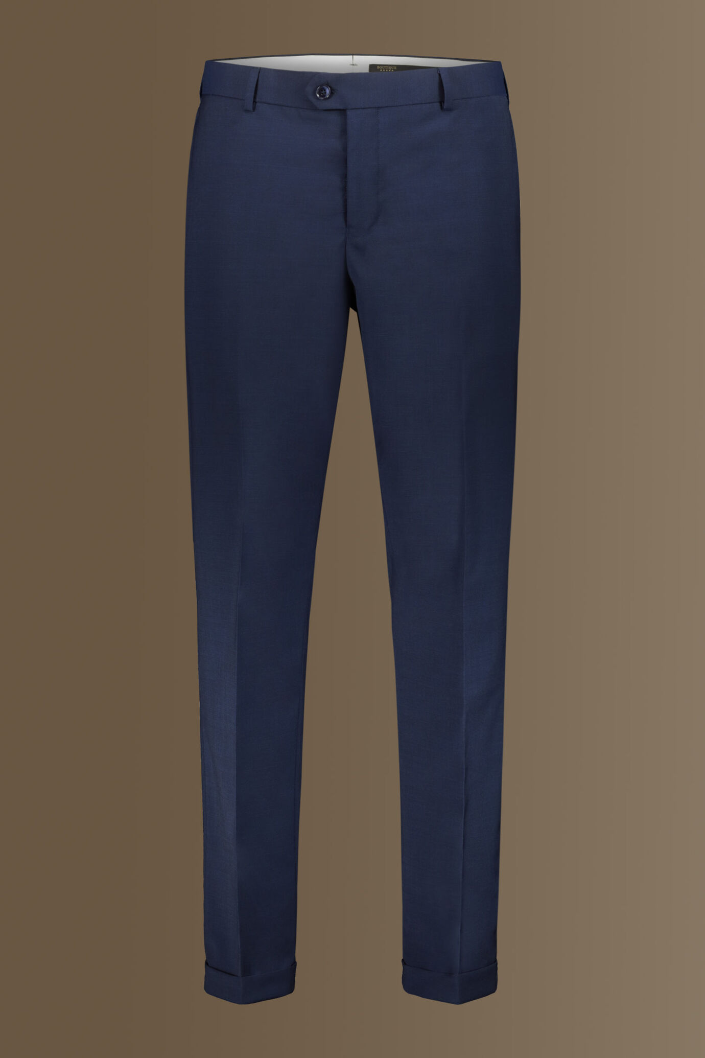 Single breasted suit trousers with turn up image number 7