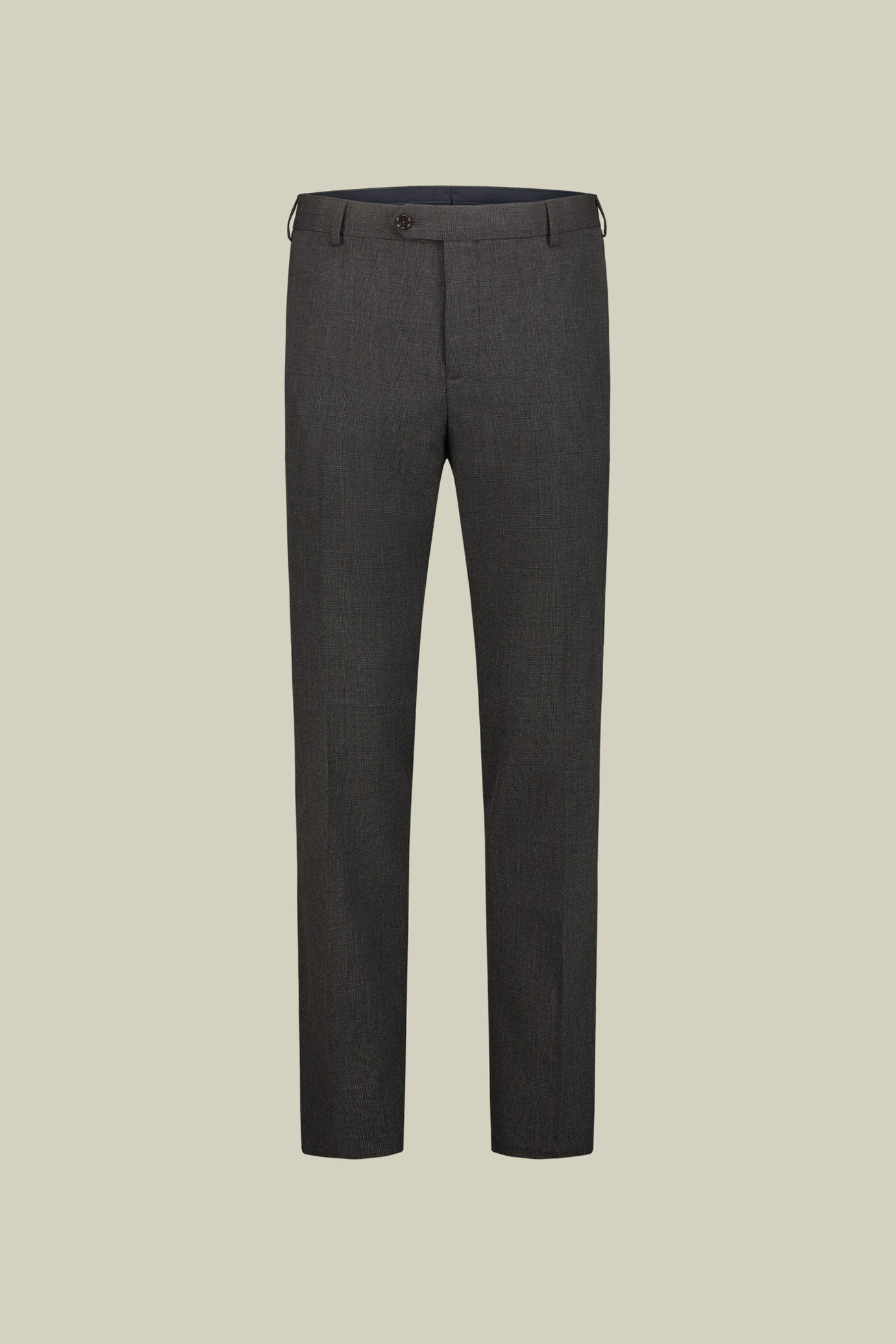 Costume homme crois&eacute; simple en motif Prince de Galles coupe classique image number 6