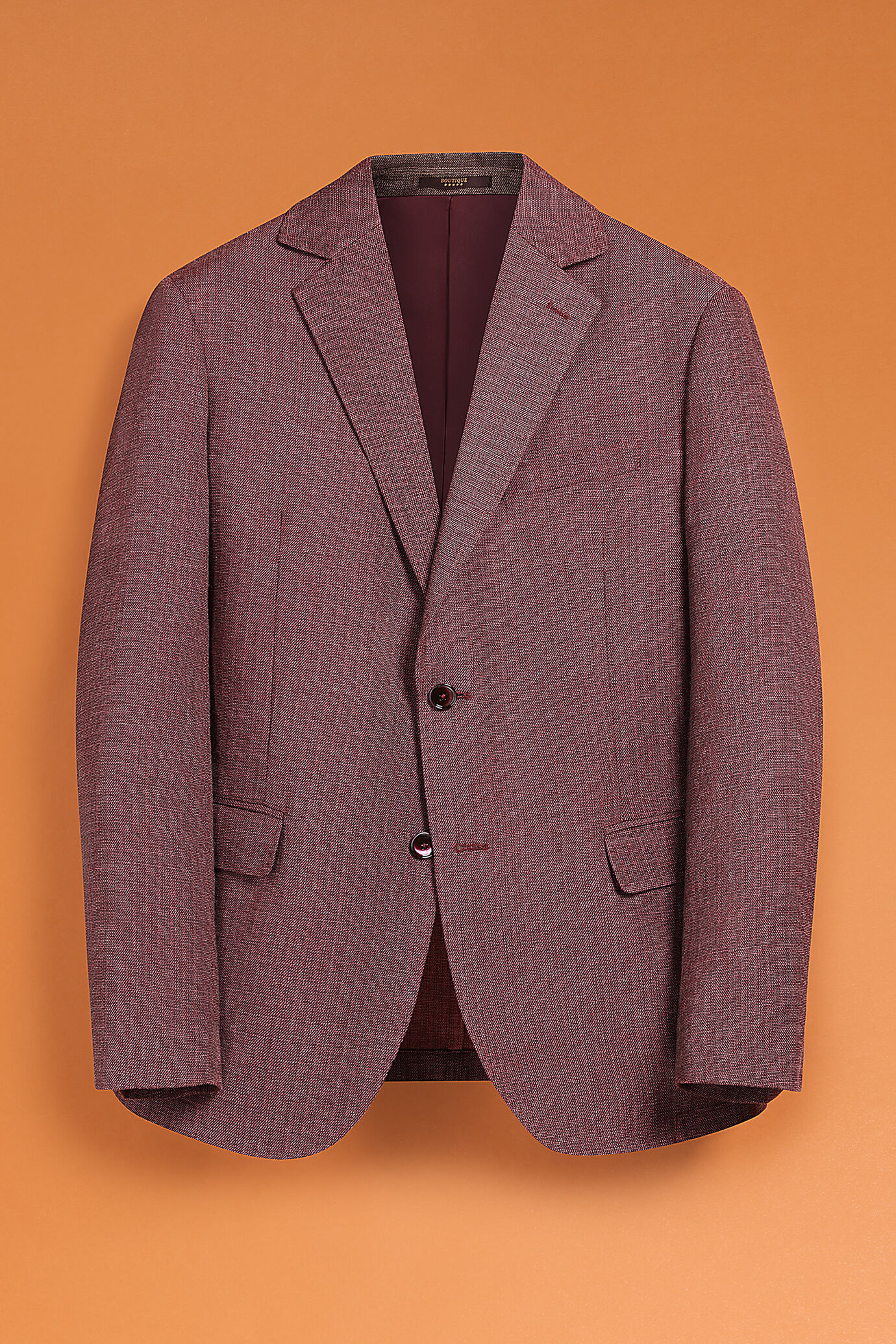 Canvas single breasted blazer image number 0