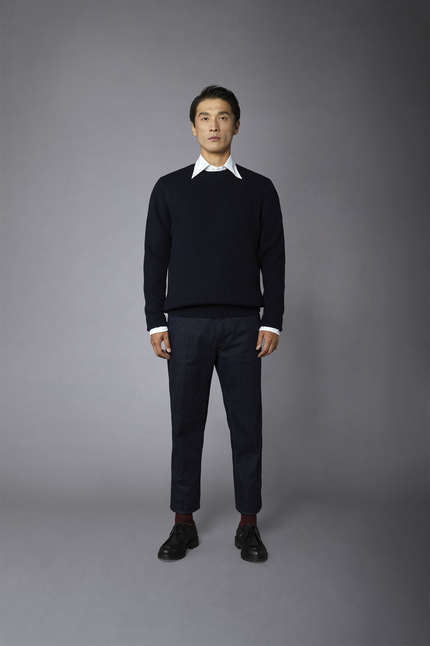 Jeans 5 poches en denim regular fit image number 3