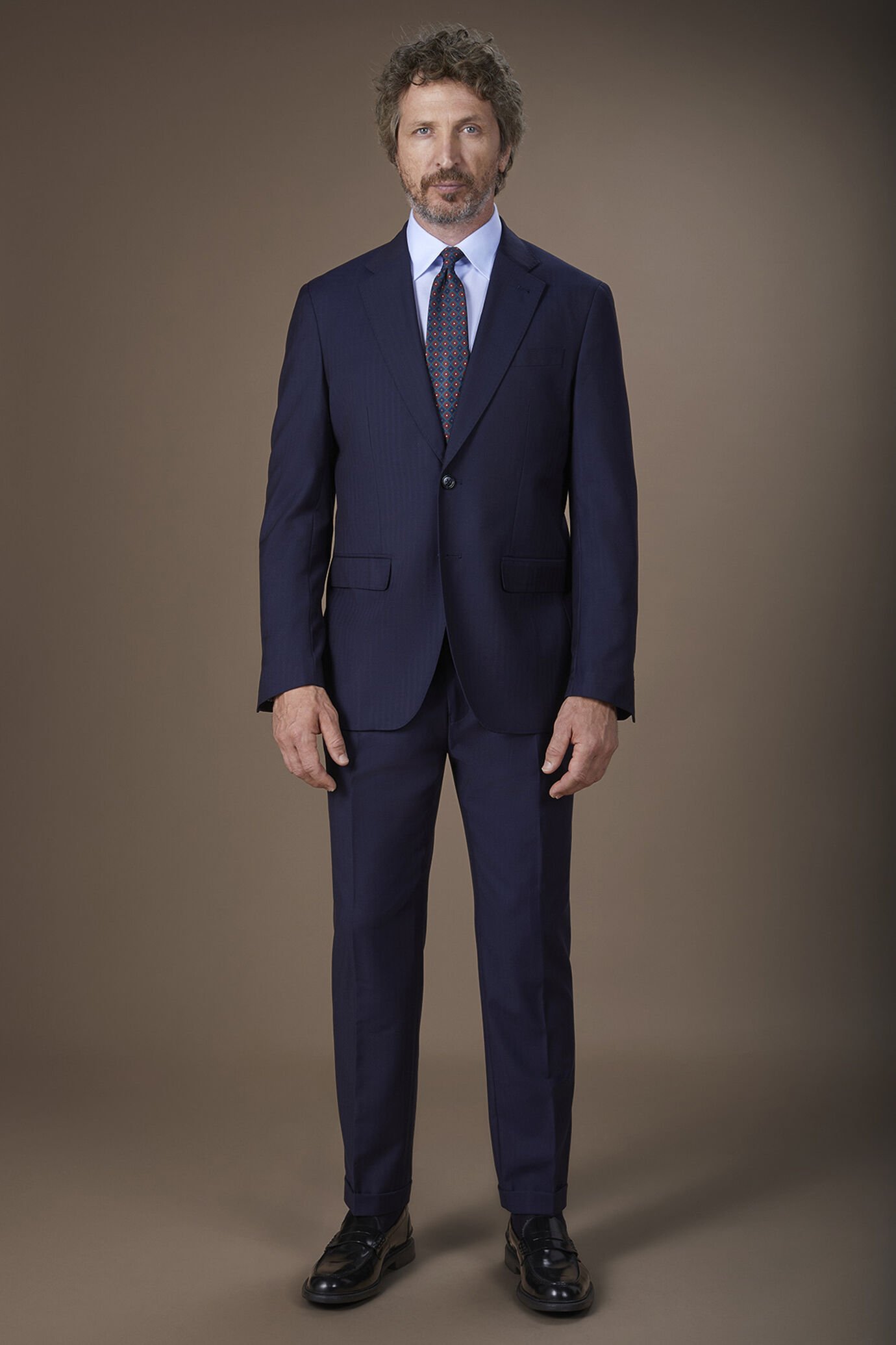 Camicia uomo collo classico in tessuto 100% cotone superlight oxford image number 1