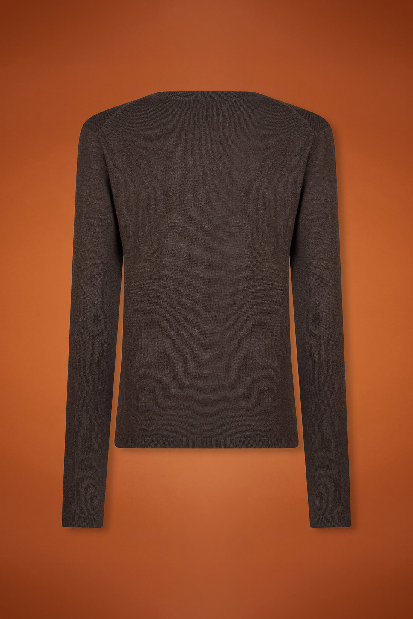 Women's regular fit crew neck jumper in a blend of wool and cashmere image number 6