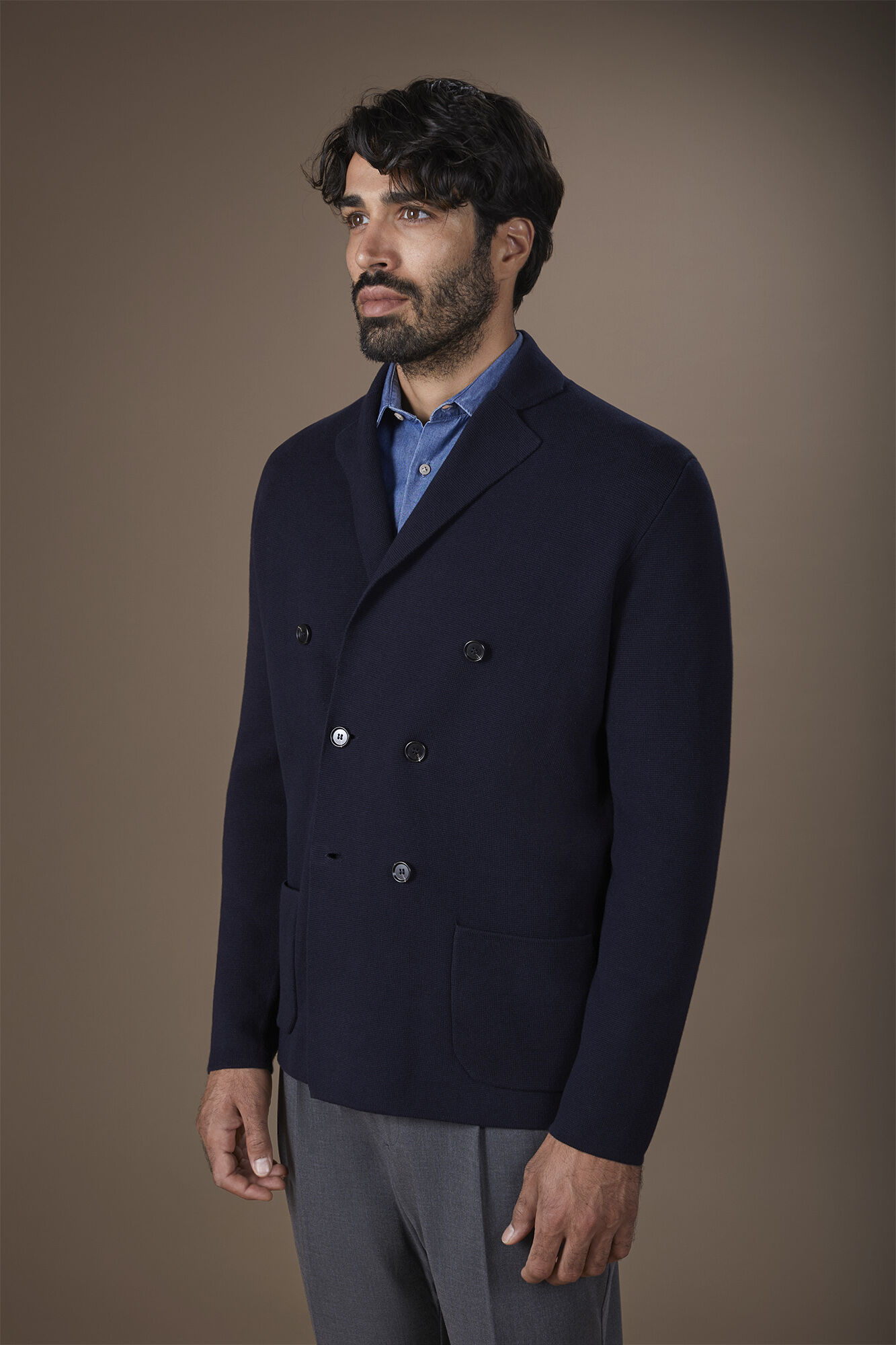 Sweat à Capuche Zippé Pour Homme | Cardigan Basique En Laine, Coupe Décontractée, Avec Poches - 5