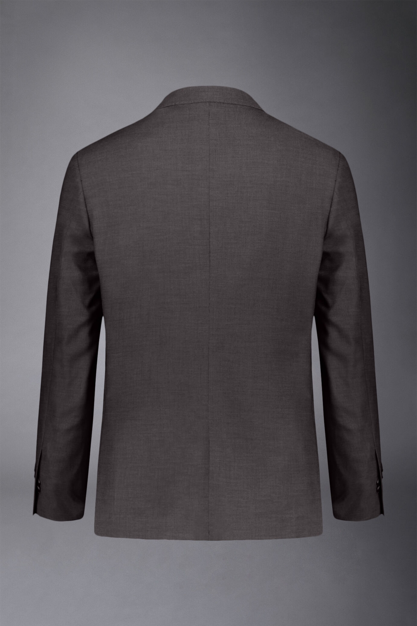 Einreihiger Anzug in normaler Passform aus Rebhuhnauge Stoff image number 5