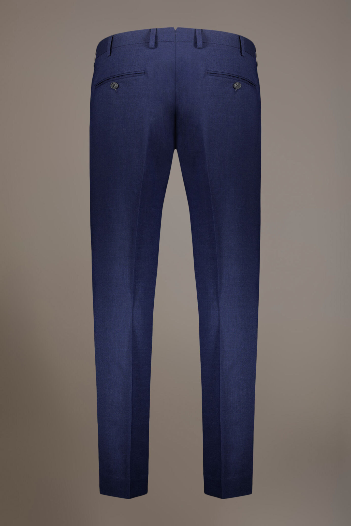 Regular fit single-breasted suit in grisaille fabric image number 7