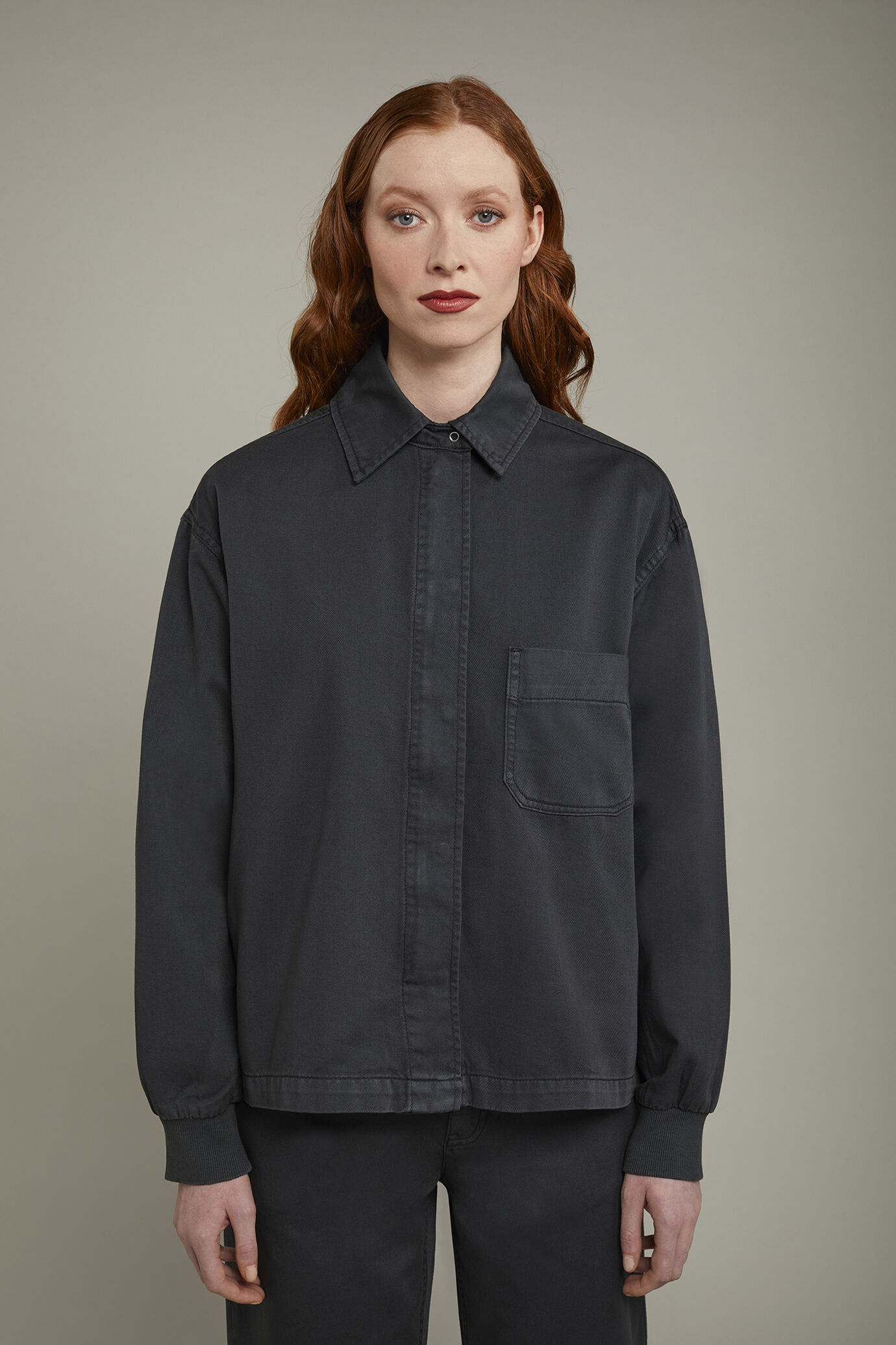 Giacca donna 100% cotone regular fit image number 2