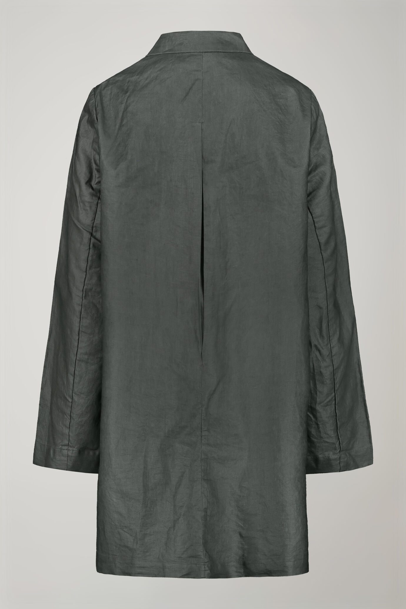 Imperm&eacute;able femme en 100&nbsp;% lin enduit, coupe r&eacute;guli&egrave;re image number 5