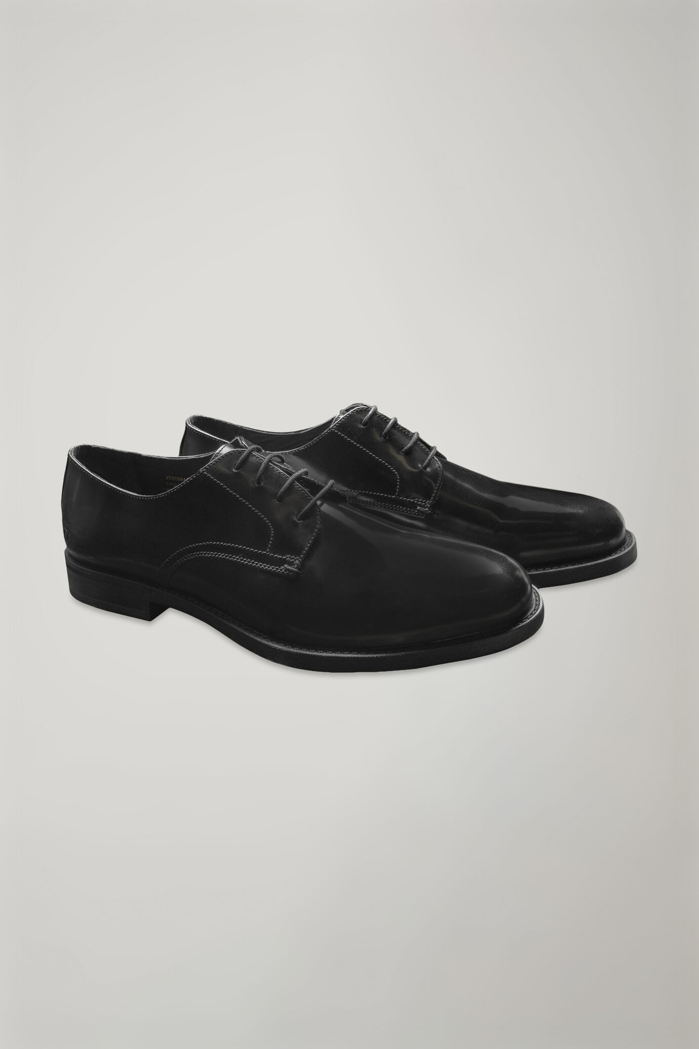 Scarpa Derby uomo 100% pelle con fondo in gomma image number 0