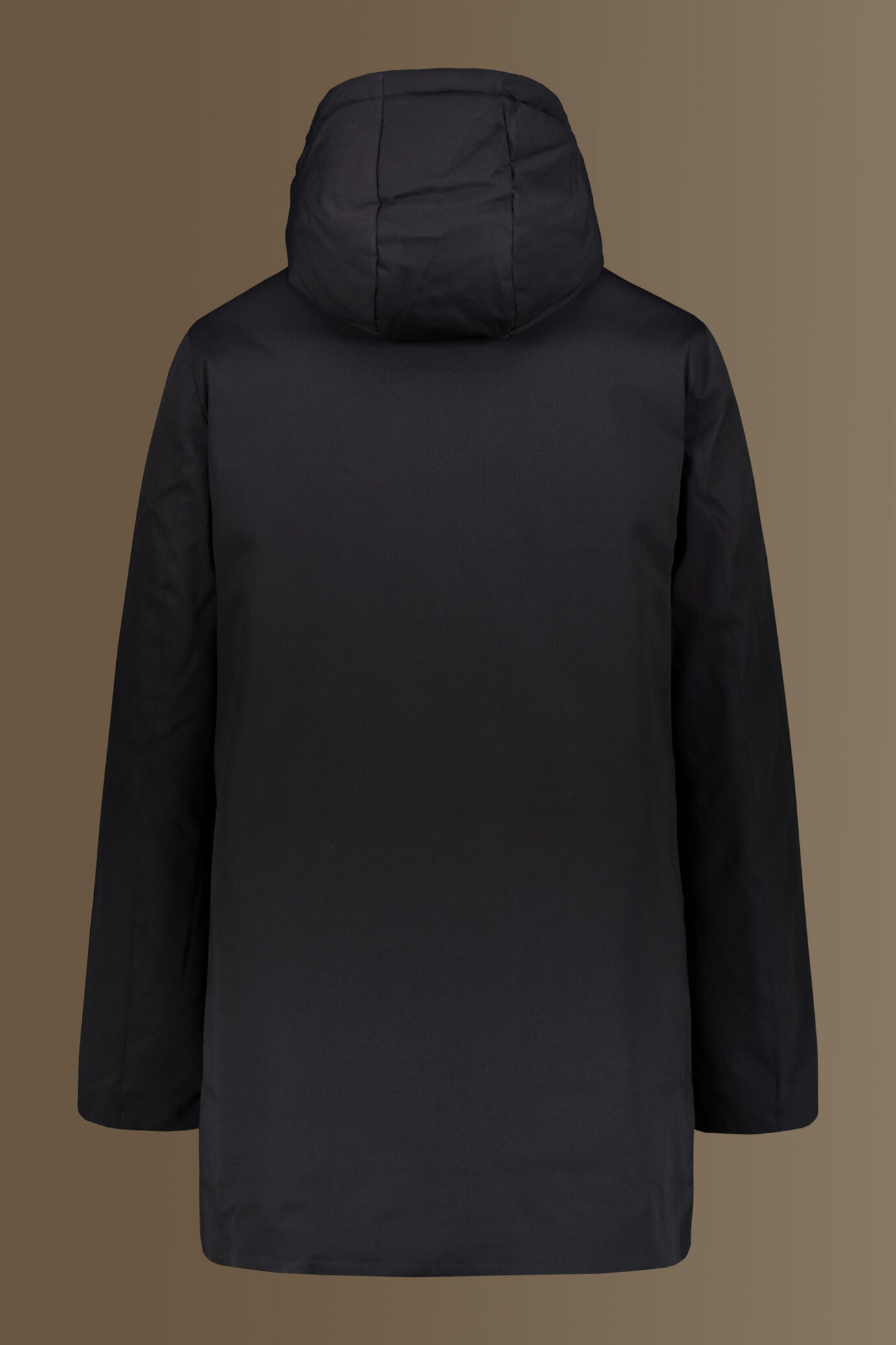 Coated tech parka image number 6