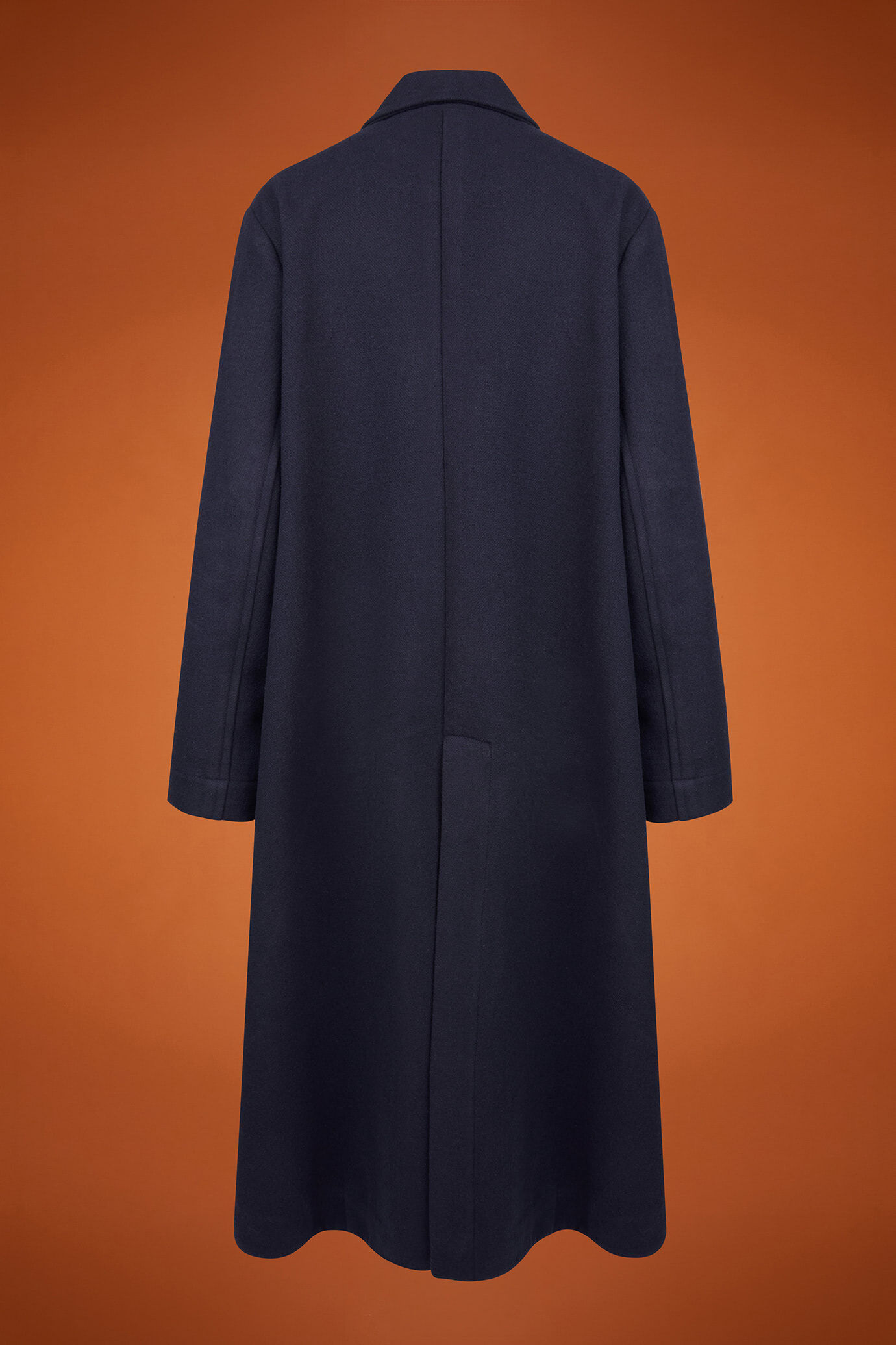 Cappotto lungo donna sfoderato oversize image number 6