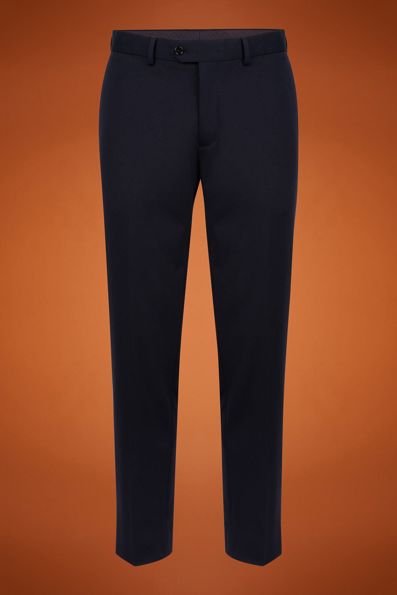 Klassische Herrenhose aus Jersey in normaler Passform image number 4