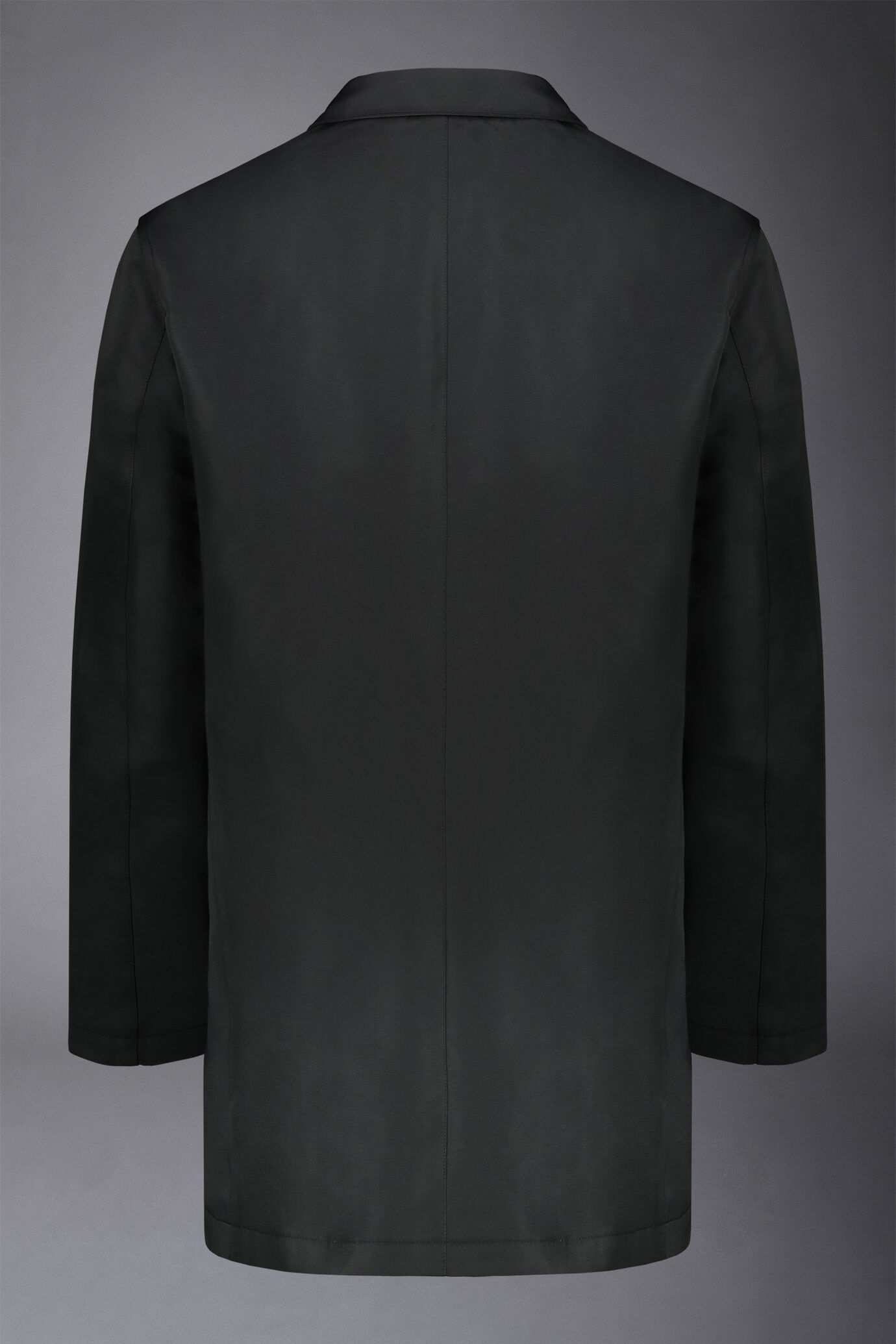 Impermeabile uomo in tessuto tecnico reversibile comfort fit image number 5