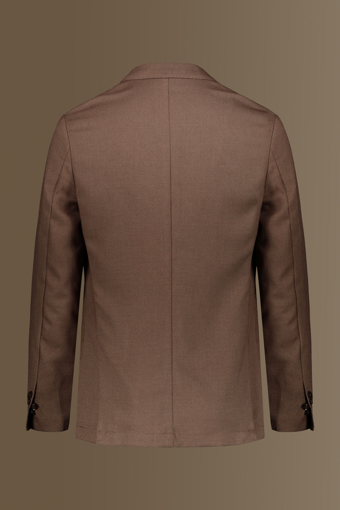 Single breasted dobby fabric jacket solid colour image number 1