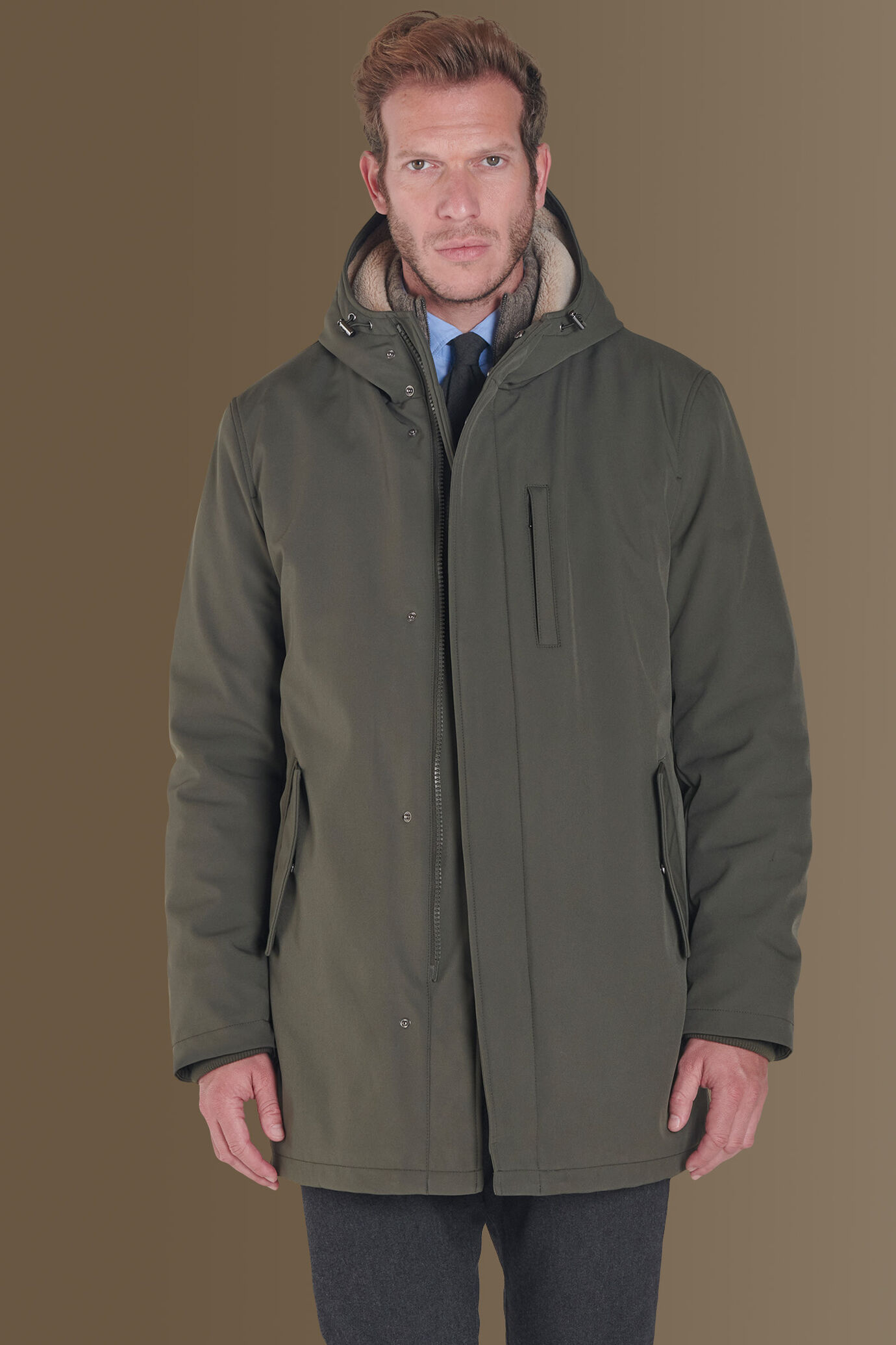 Eskimo bounded fleece with shearling image number 2