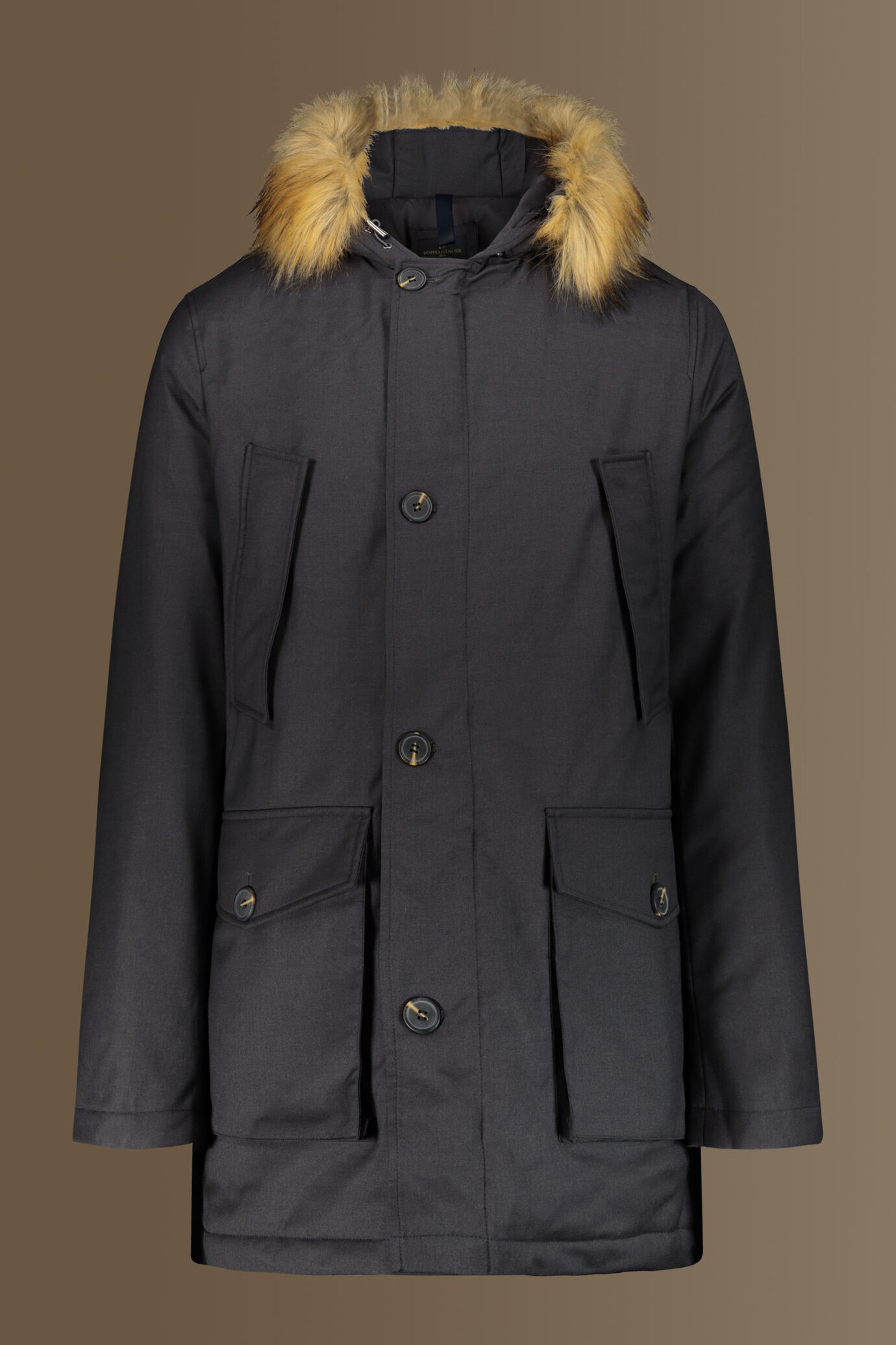 Giacca imbottita con pelliccia image number 5