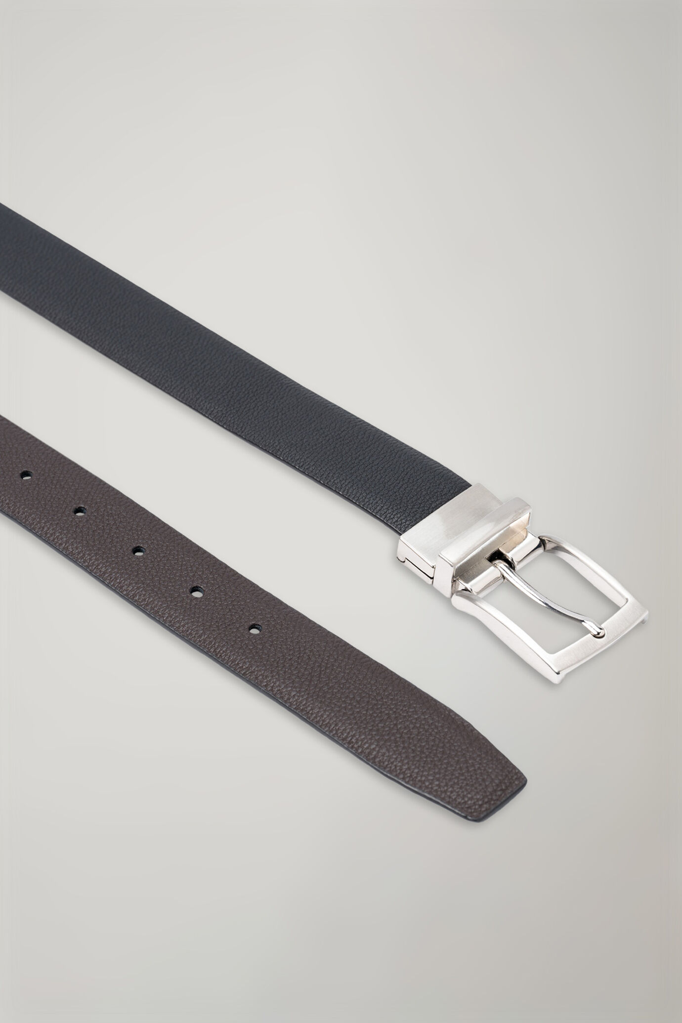 Cintura uomo reversibile marrone/nero image number 1