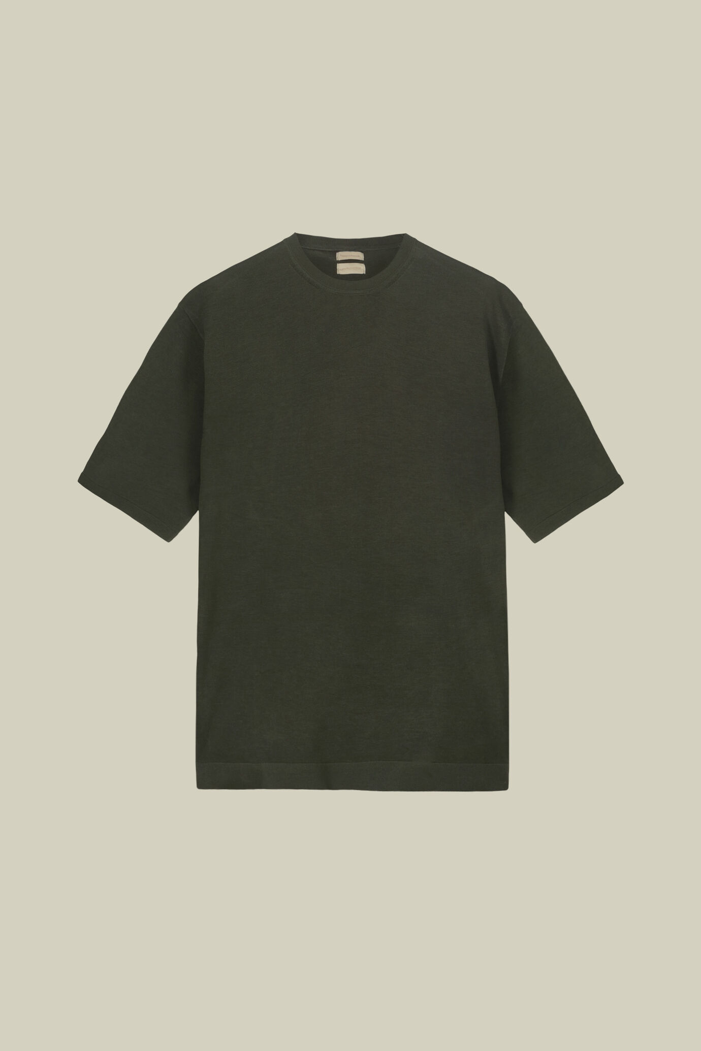Kurzarm-T-Shirt für Herren aus 100 % doppelt gedrehter Baumwolle image number 4