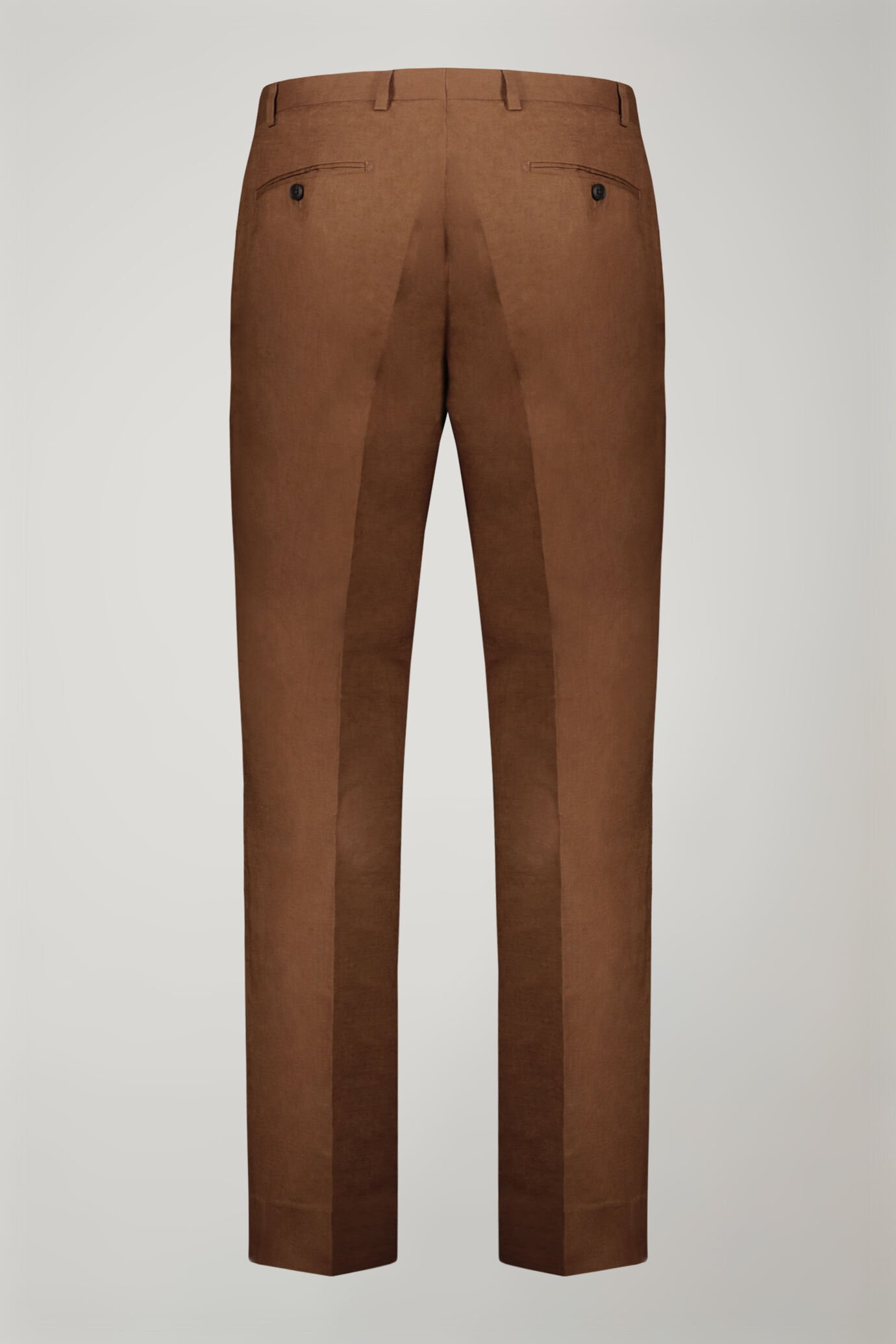 Single-breasted suit 100% Linen regular fit solid color image number 3